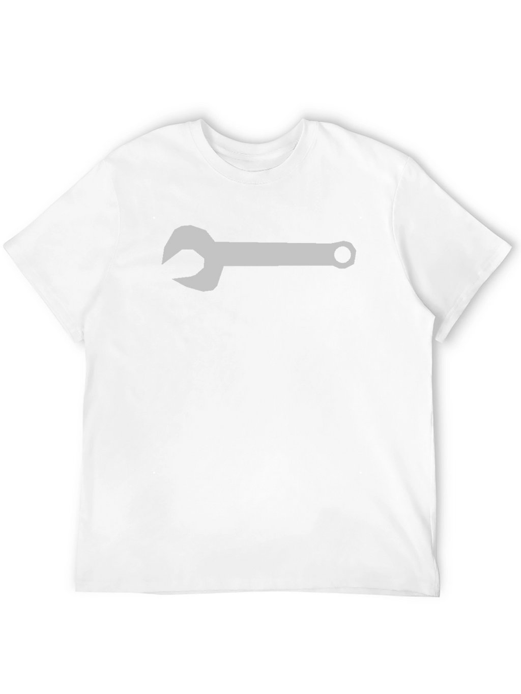 Wrench Graphic Tee - Black Cotton T-Shirt