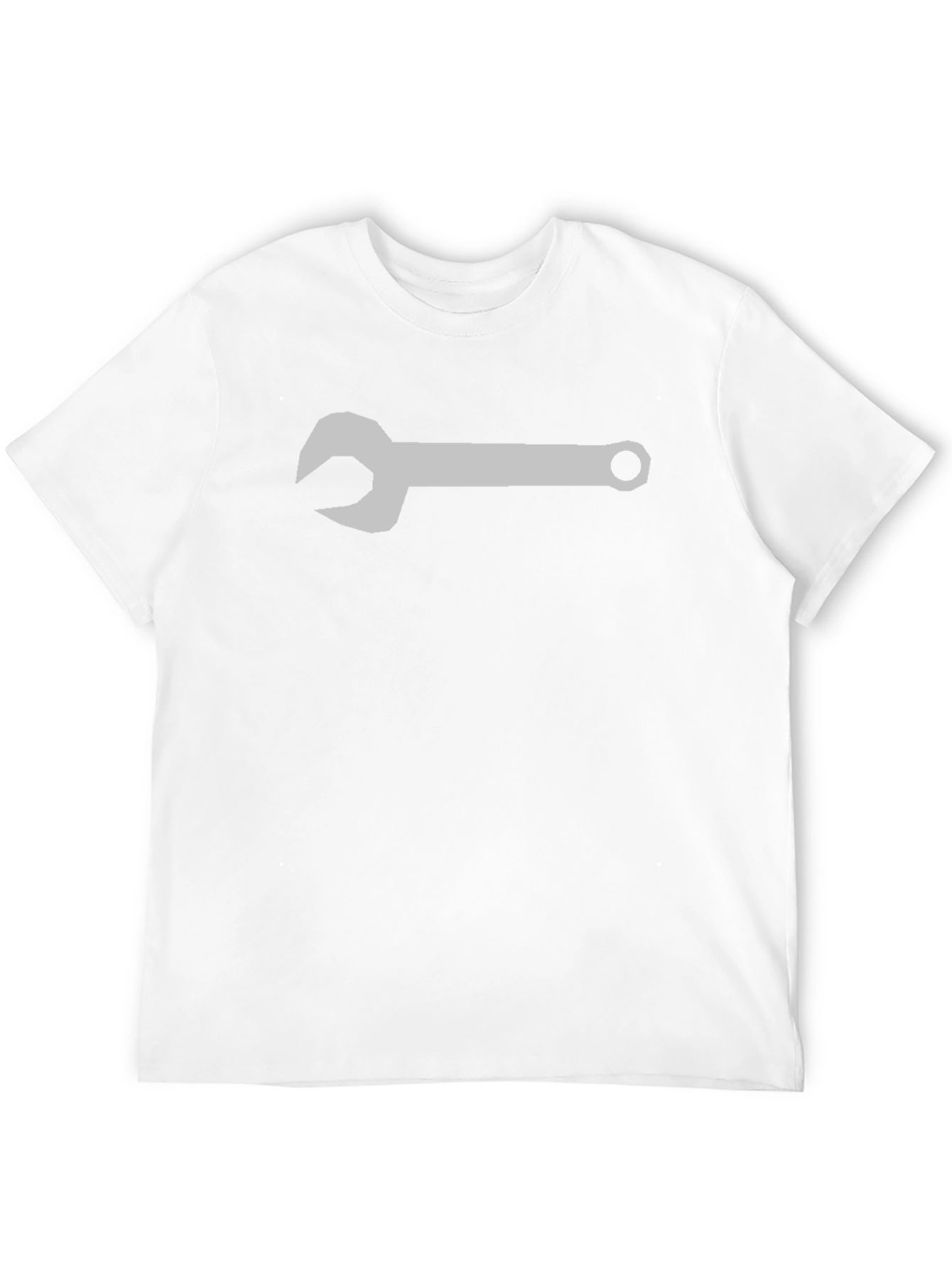 Wrench Graphic Tee - Black Cotton T-Shirt