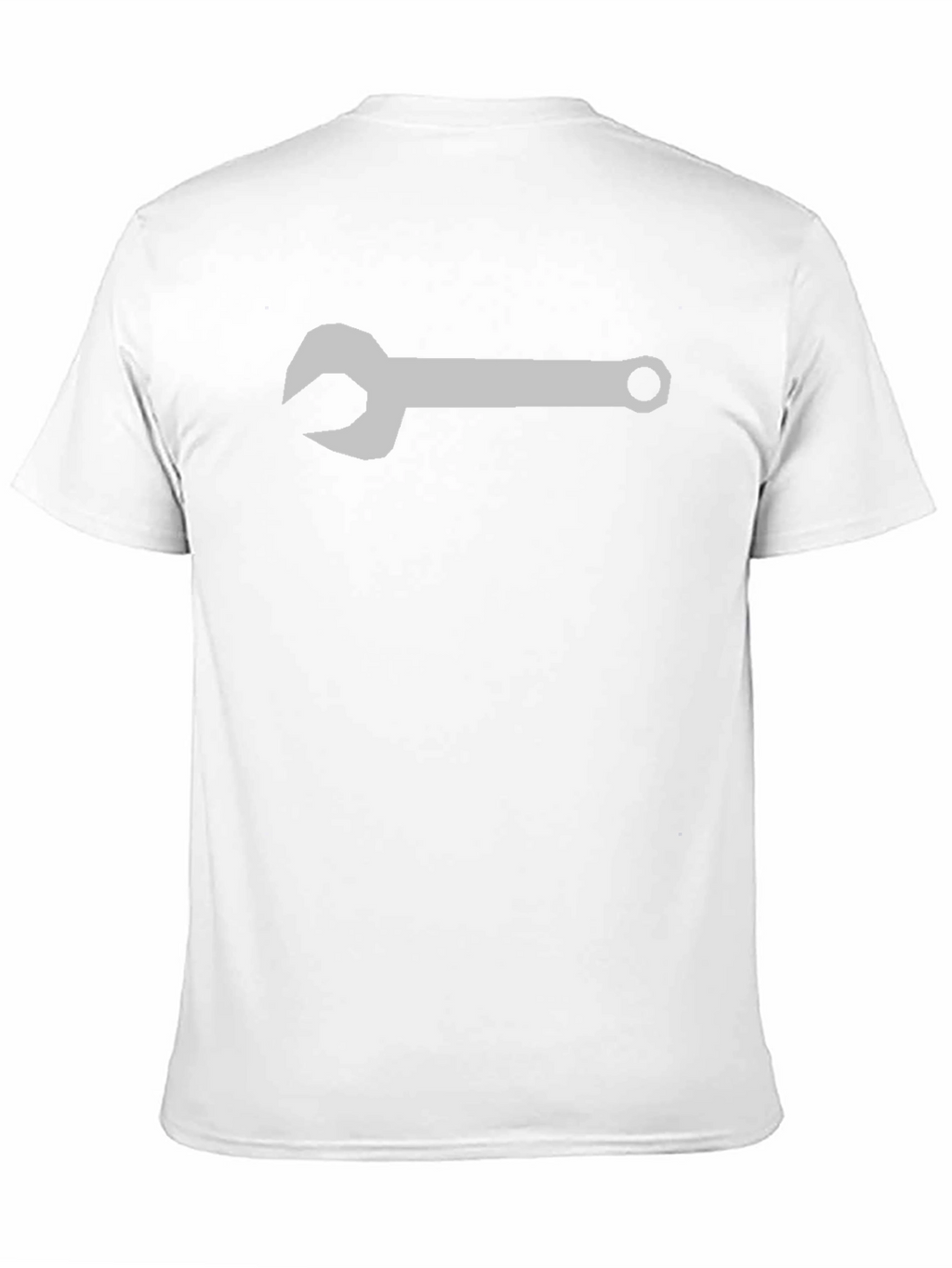 Wrench Graphic Tee - Black Cotton T-Shirt