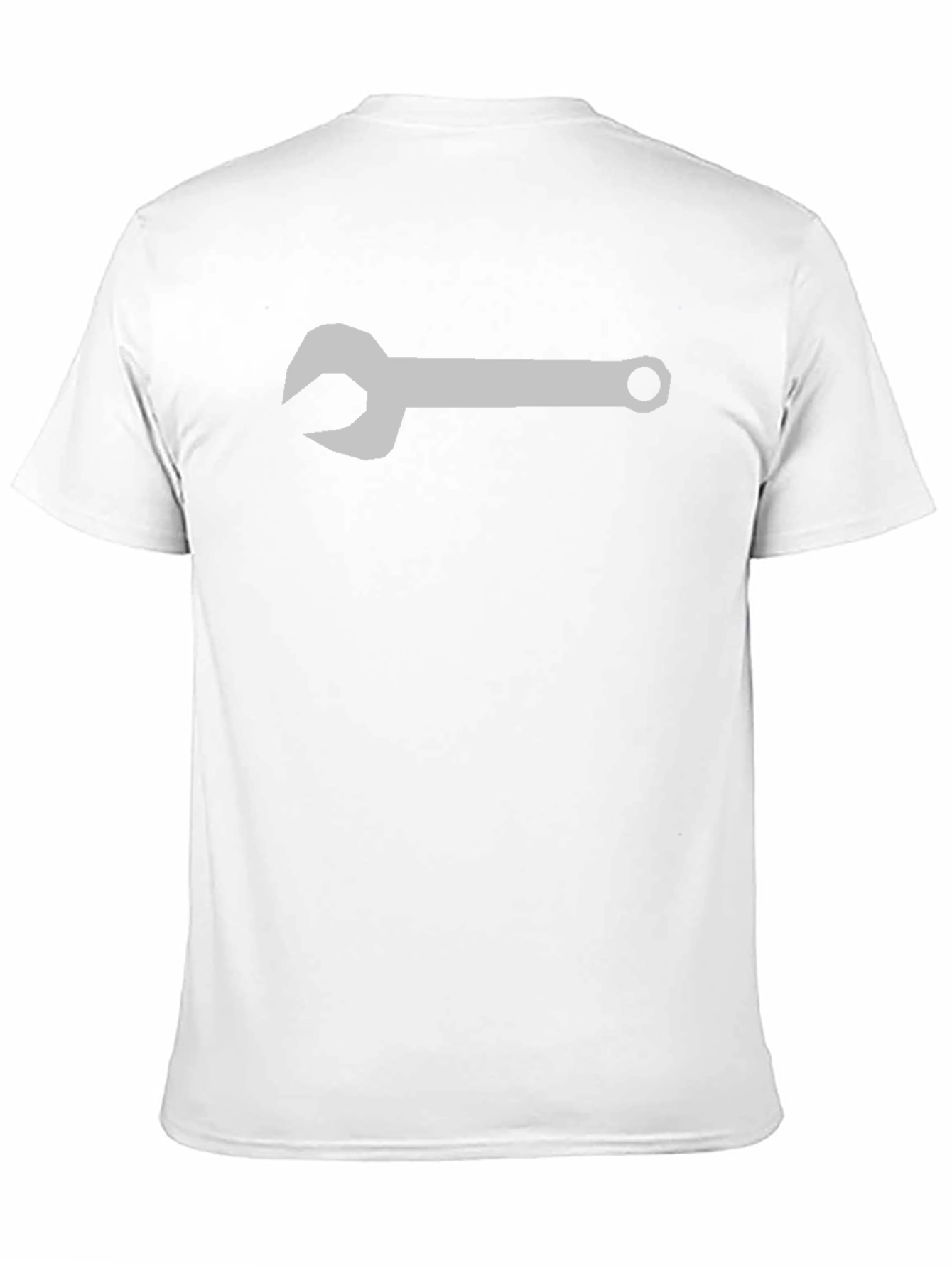 Wrench Graphic Tee - Black Cotton T-Shirt