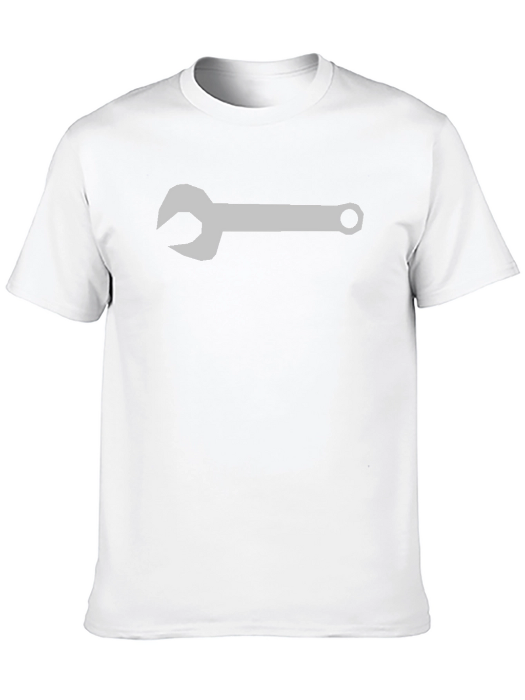 Wrench Graphic Tee - Black Cotton T-Shirt