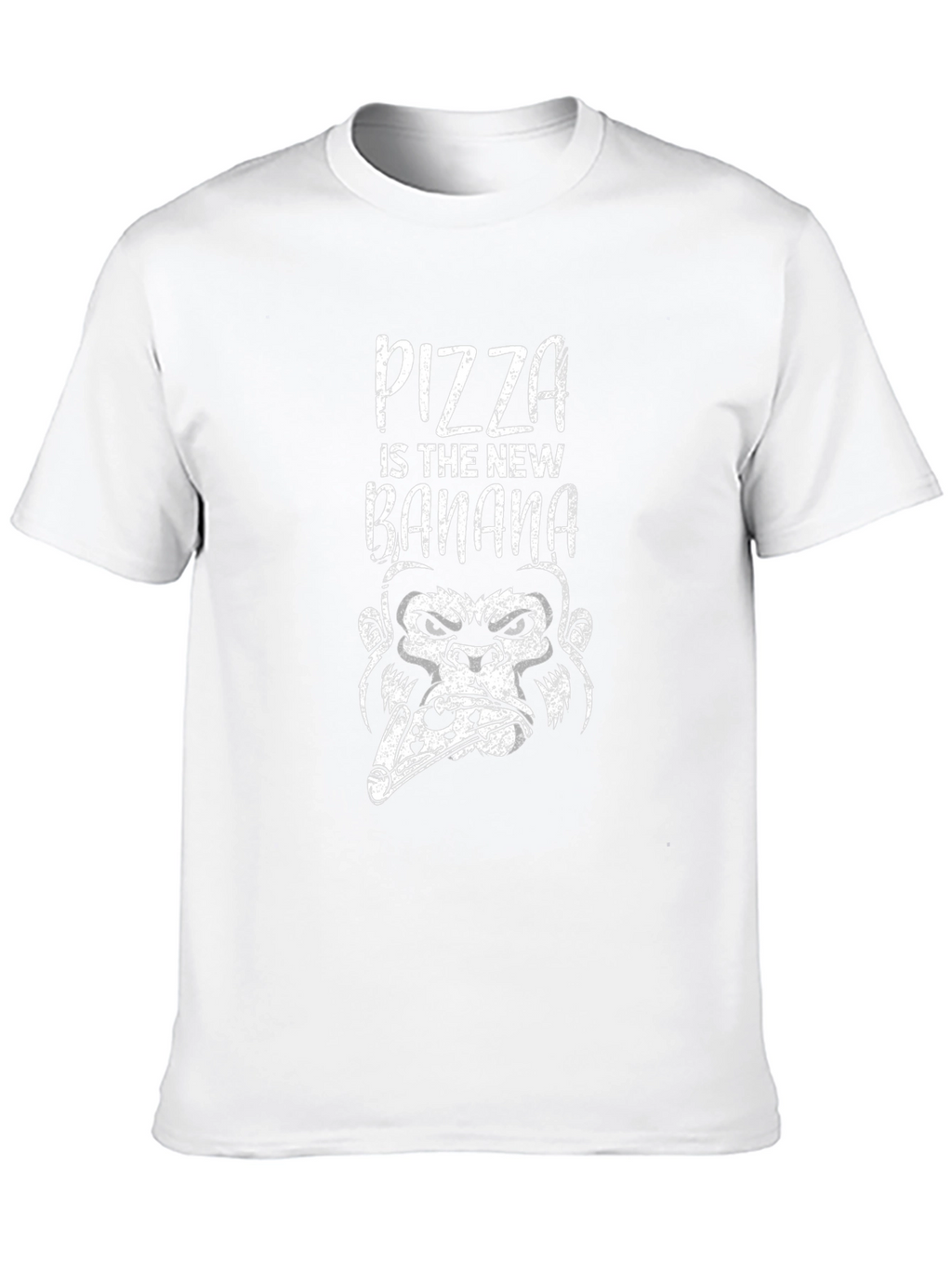 Pizza Gorilla Graphic T-Shirt - Funny Foodie Tee