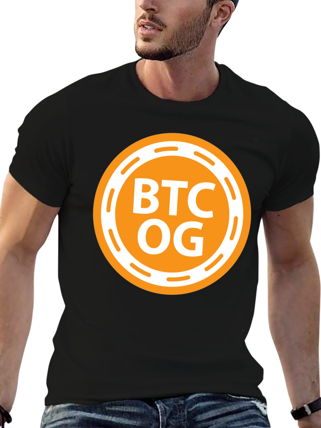BTC OG Graphic Tee - Black Cotton T-Shirt