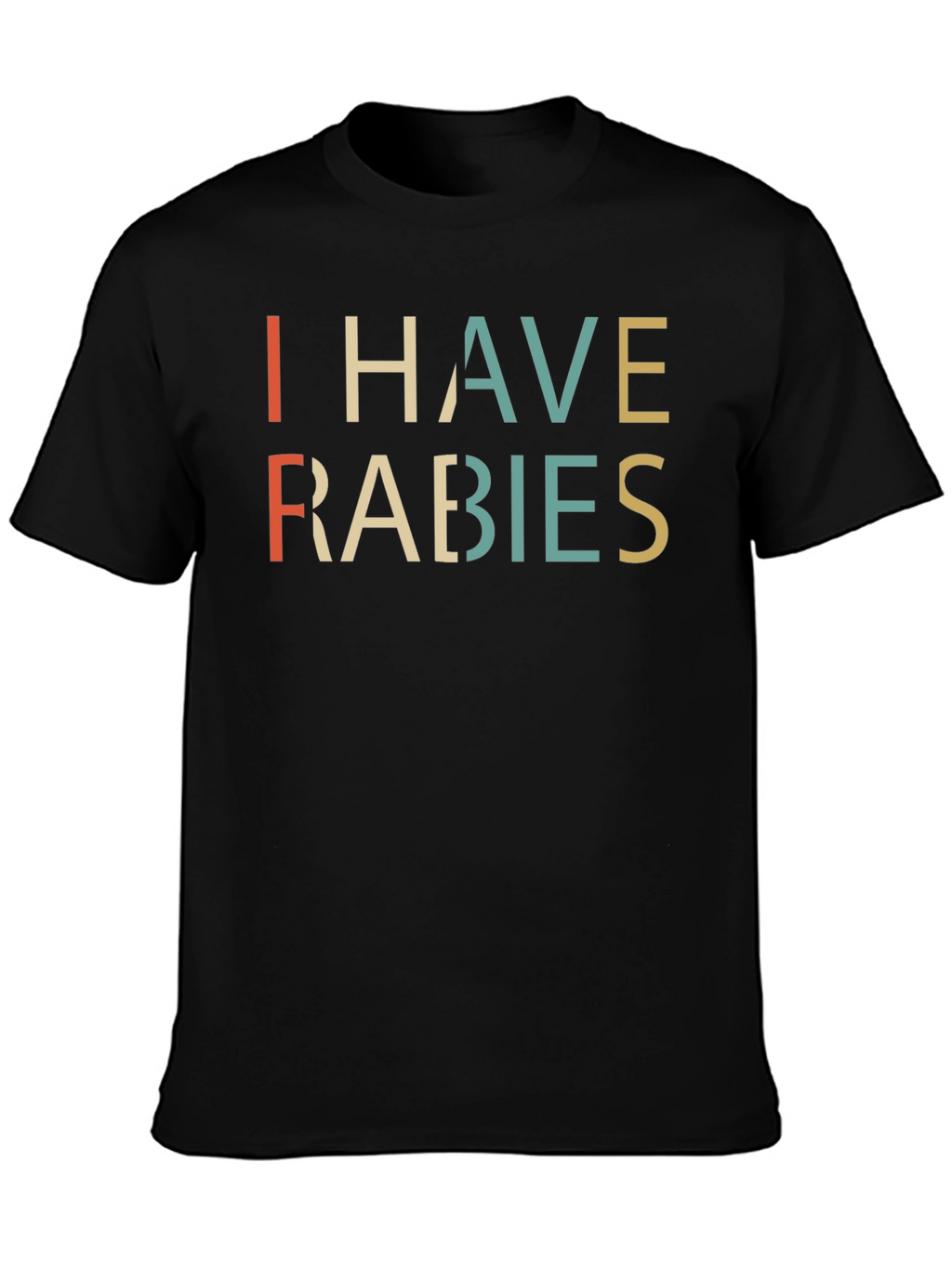 I Have Rabies T-Shirt - Retro Style Graphic Tee