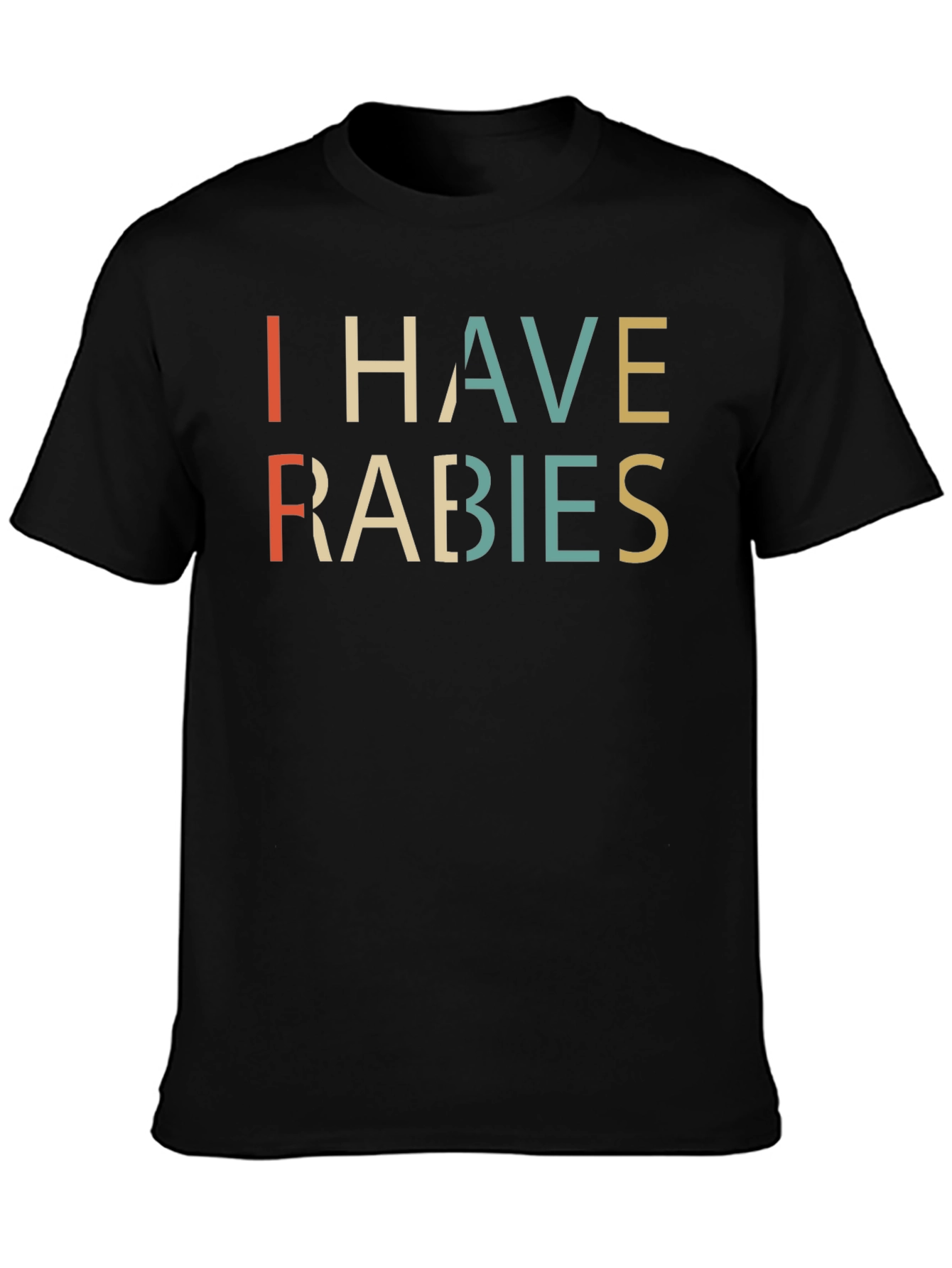 I Have Rabies T-Shirt - Retro Style Graphic Tee