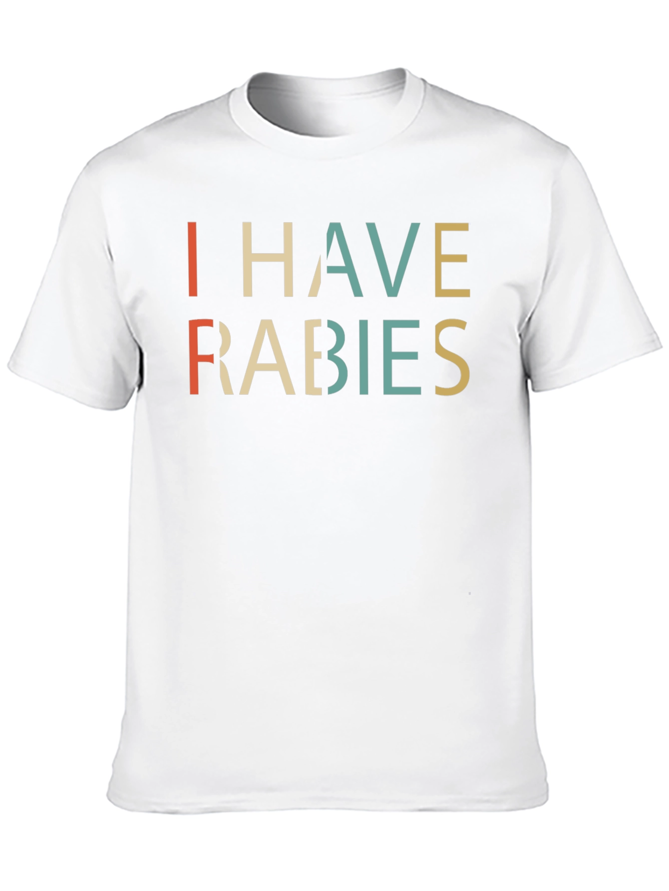 I Have Rabies T-Shirt - Retro Style Graphic Tee