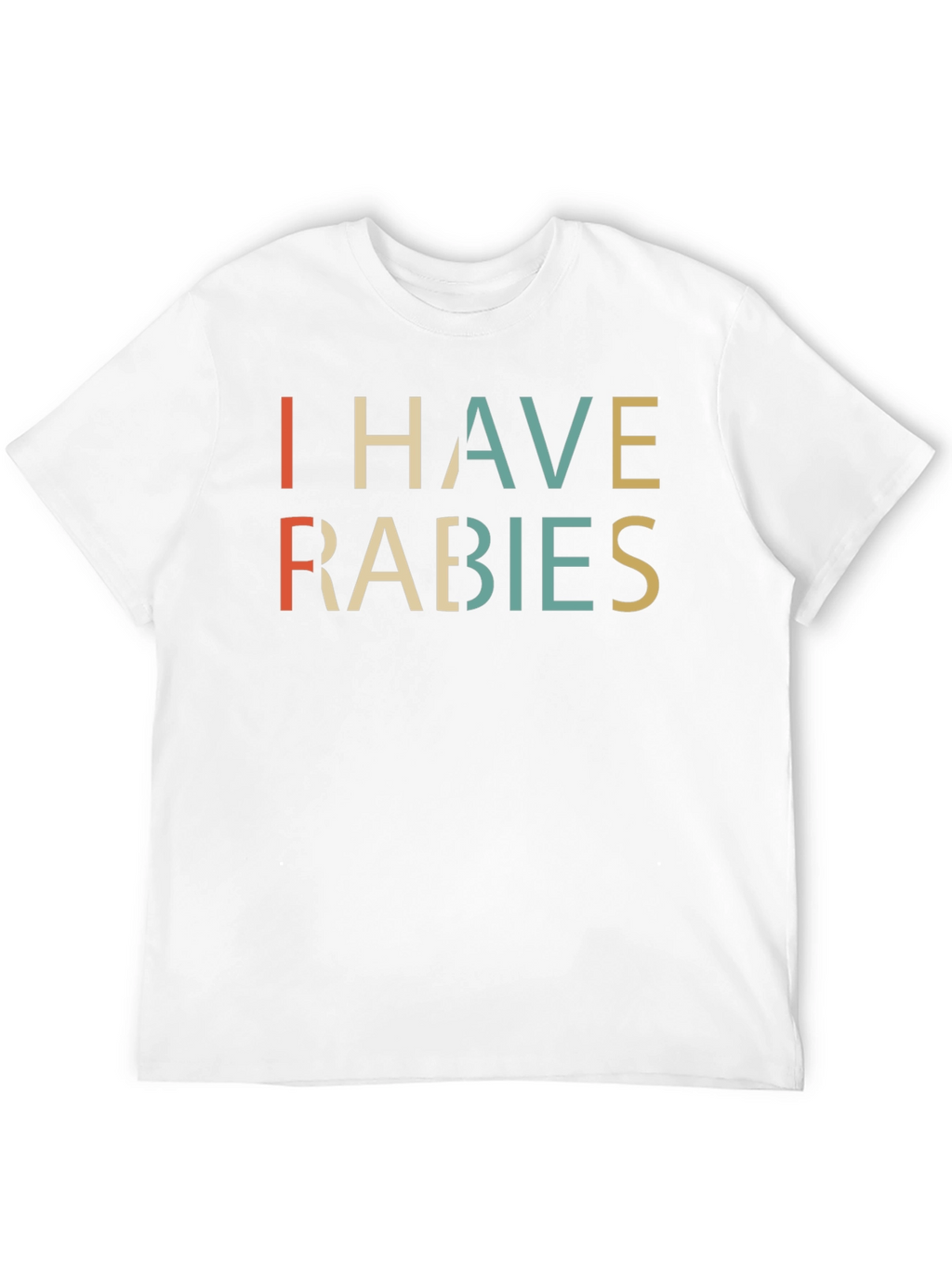 I Have Rabies T-Shirt - Retro Style Graphic Tee