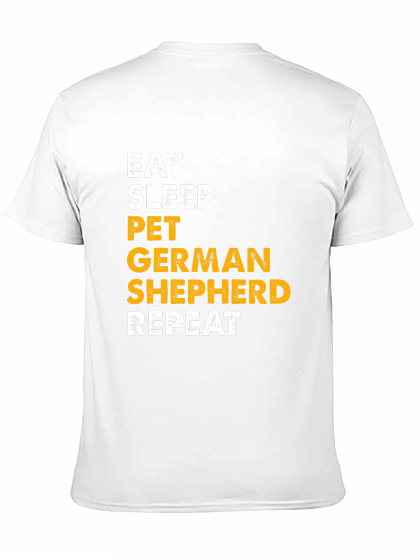 Eat Sleep Pet German Shepherd Repeat T-Shirt