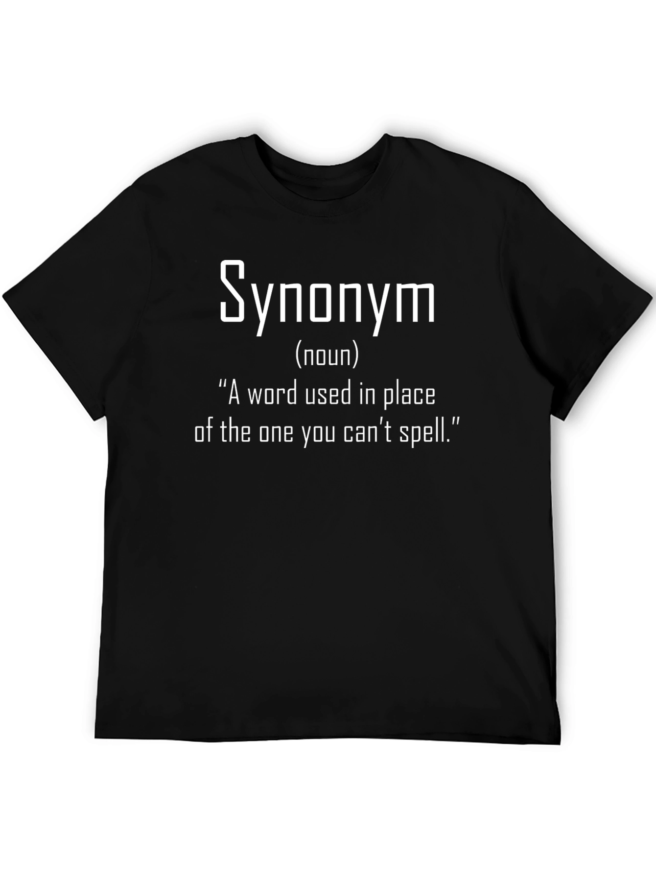 Synonym Definition T-Shirt - Funny Word Nerd Tee