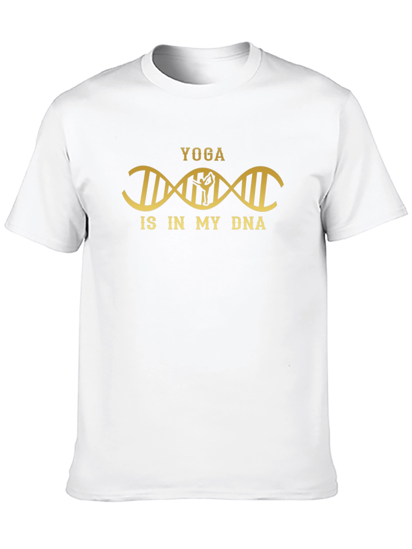 Yoga in My DNA Black T-Shirt