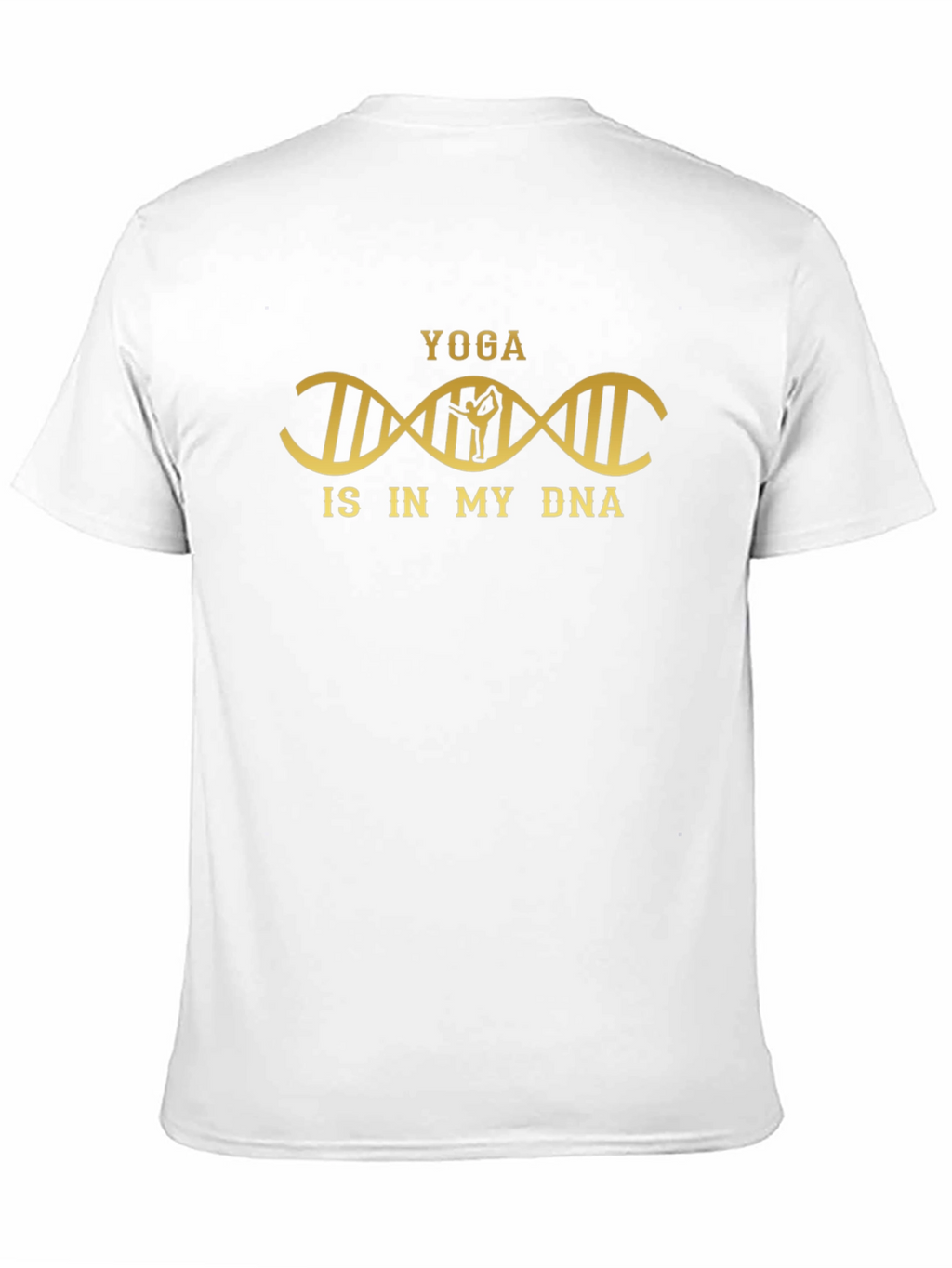 Yoga in My DNA Black T-Shirt