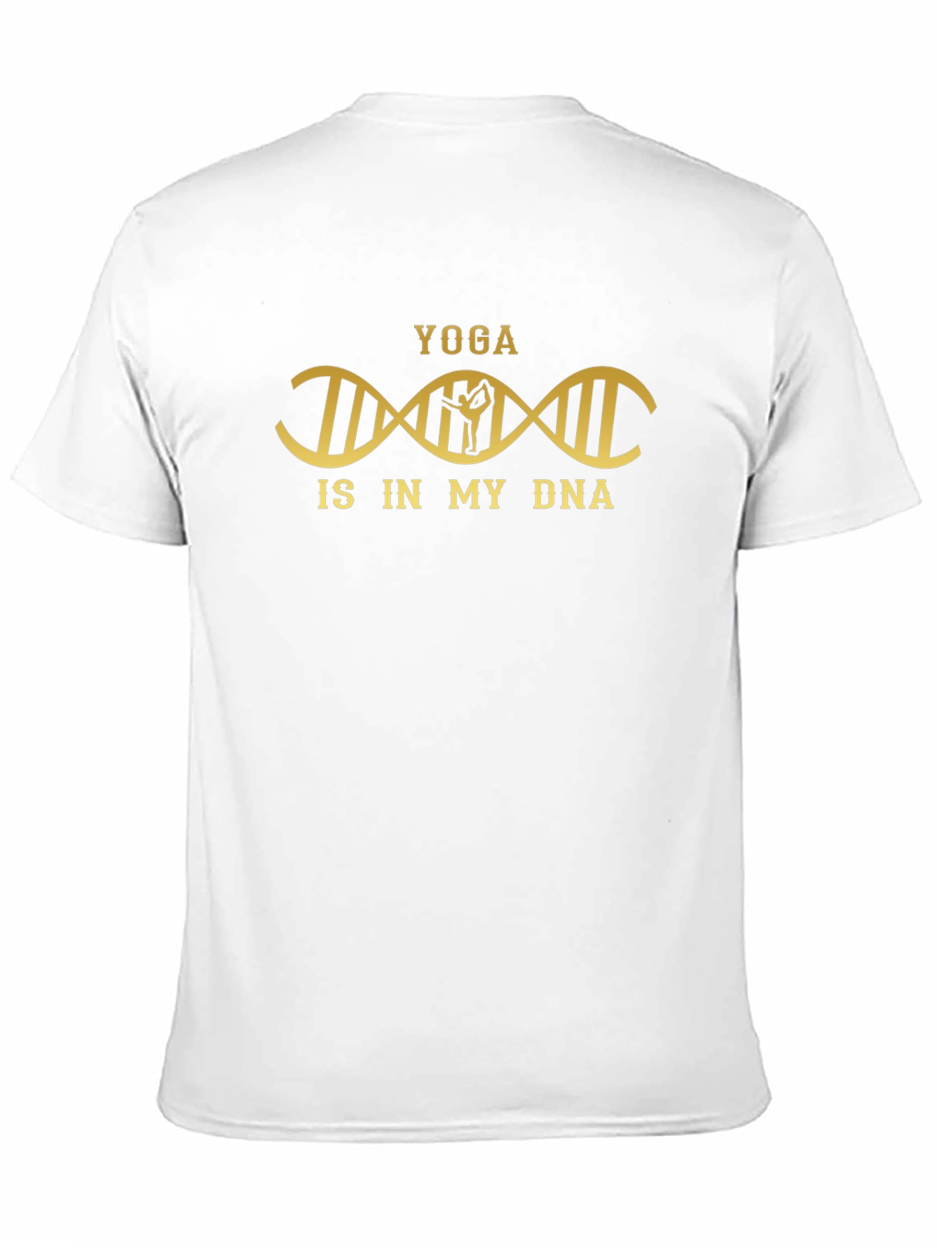 Yoga in My DNA Black T-Shirt