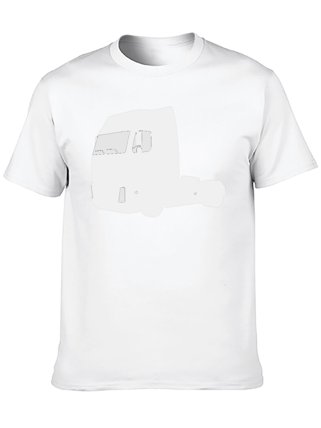 Truck Silhouette Graphic Tee - Black