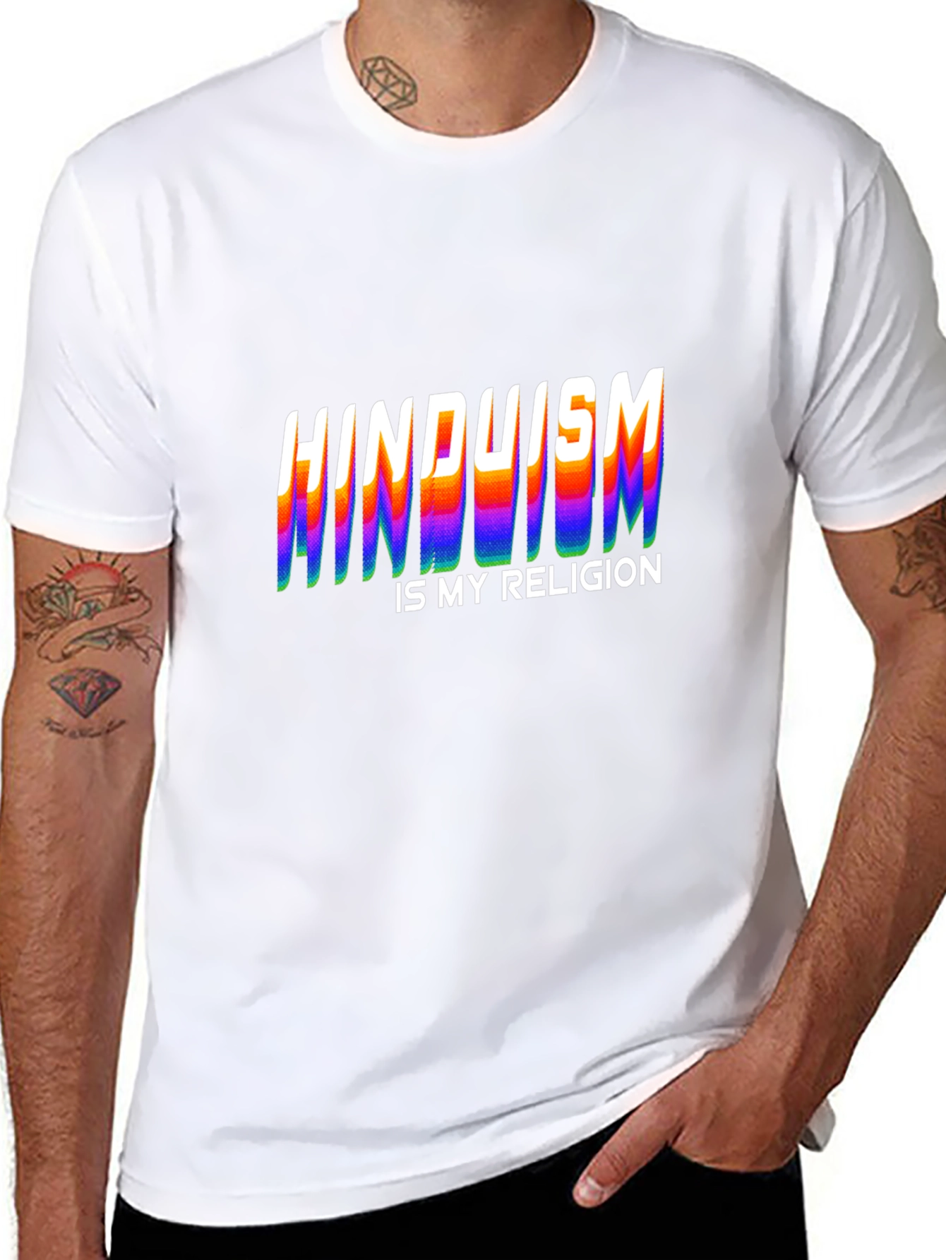 Hinduism Is My Religion Graphic T-Shirt
