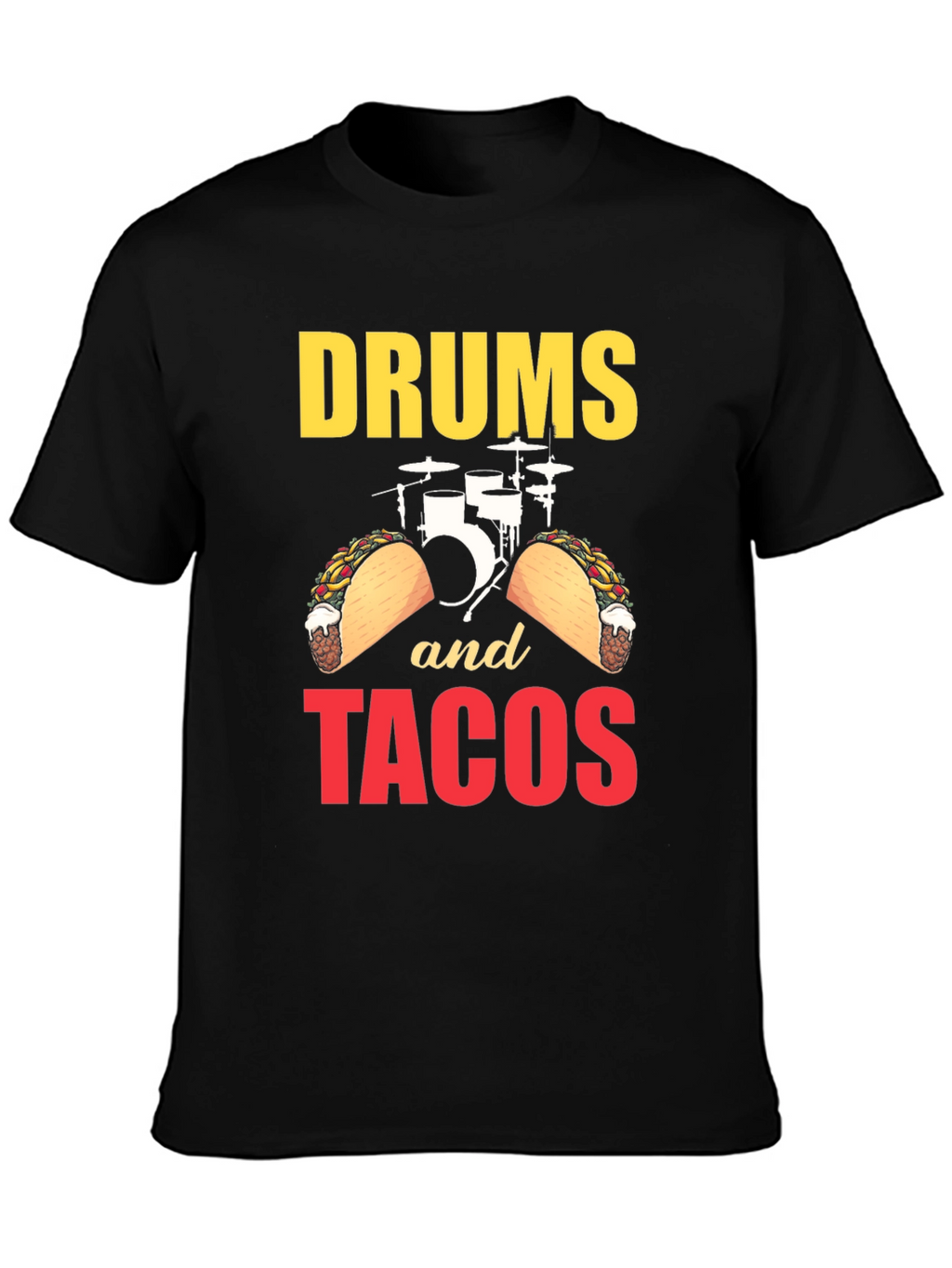 Drums and Tacos Graphic Tee