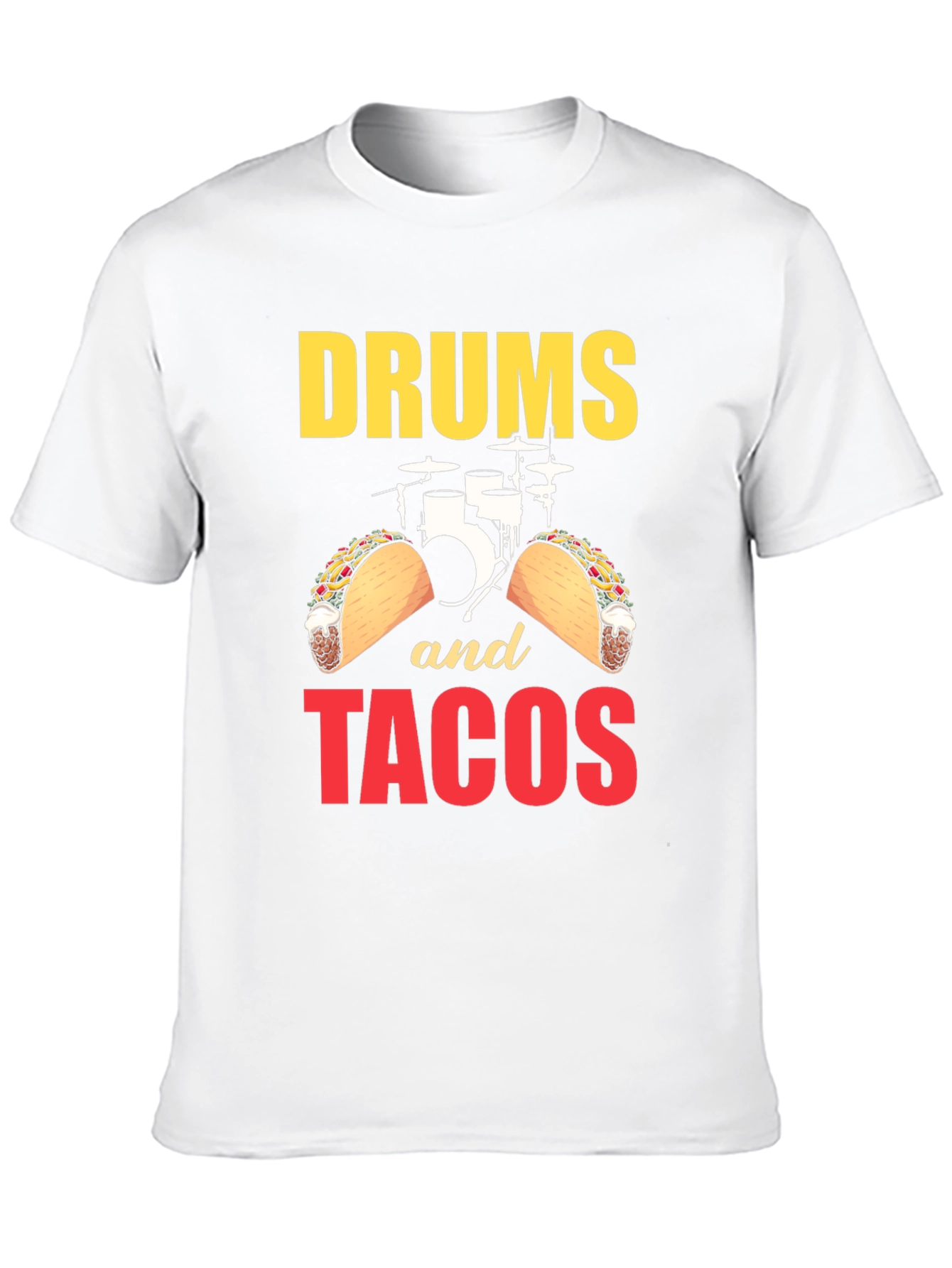 Drums and Tacos Graphic Tee