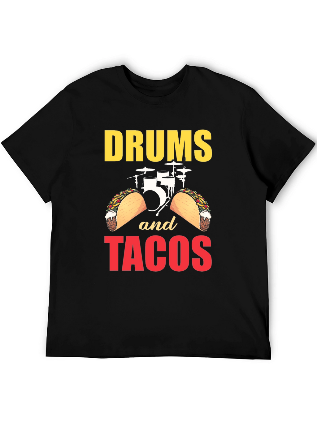 Drums and Tacos Graphic Tee