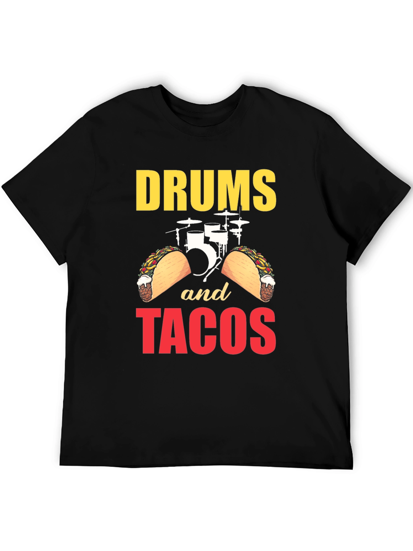 Drums and Tacos Graphic Tee