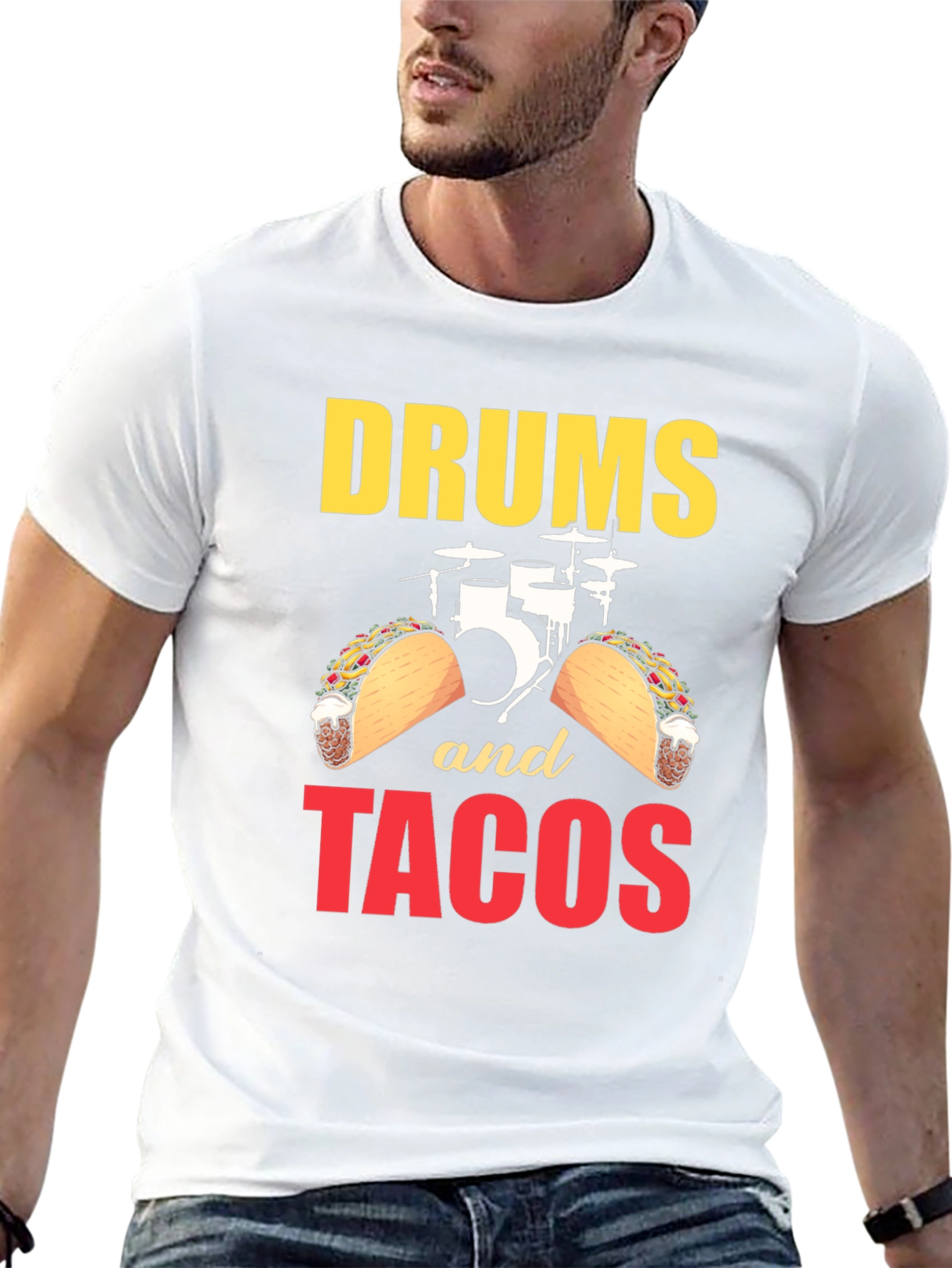 Drums and Tacos Graphic Tee