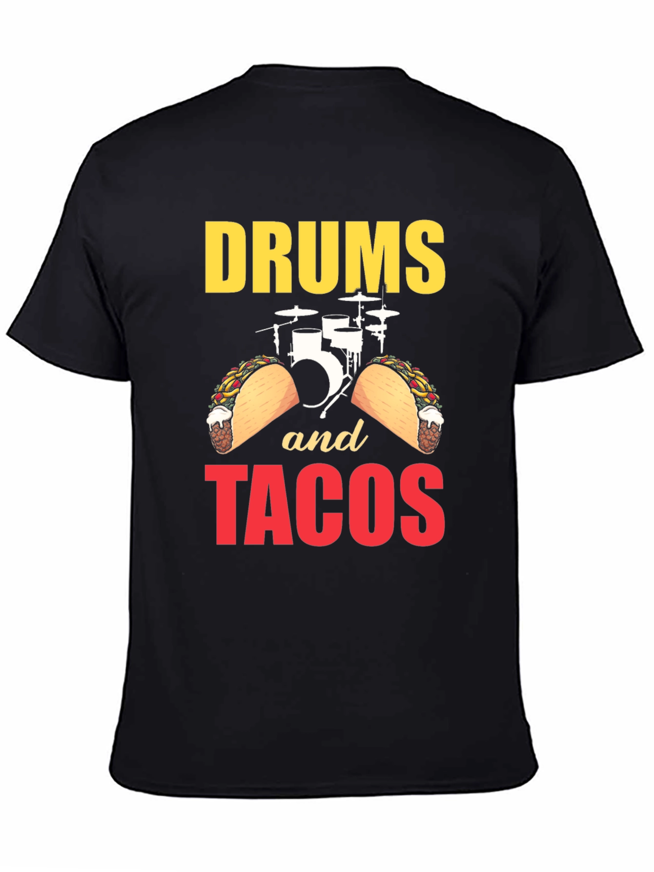 Drums and Tacos Graphic Tee