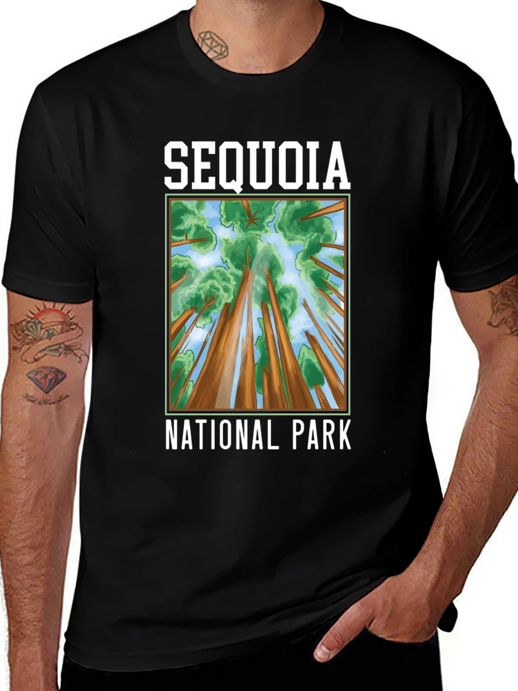 Sequoia National Park Graphic T-Shirt