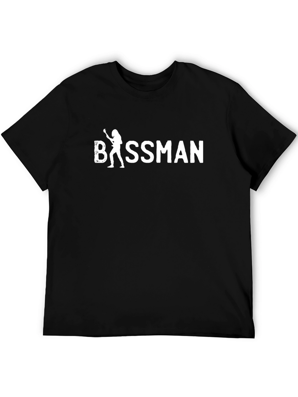 Bassman Graphic Tee - Black Cotton T-Shirt