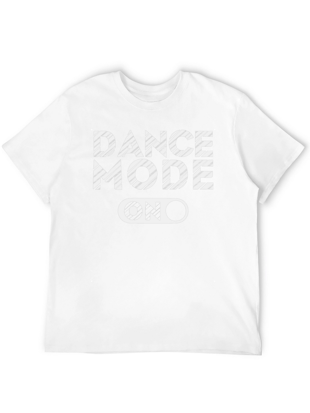 Dance Mode On Graphic Black T-Shirt