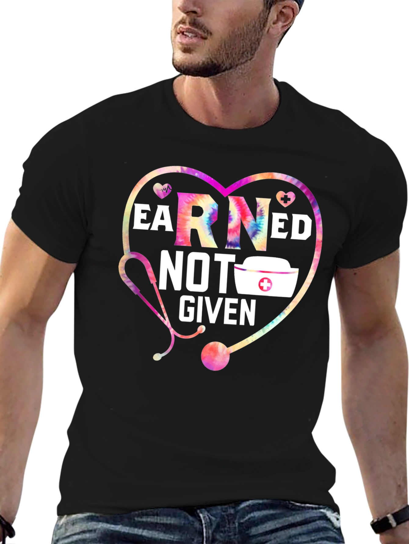 Earned RN Nurse T-Shirt