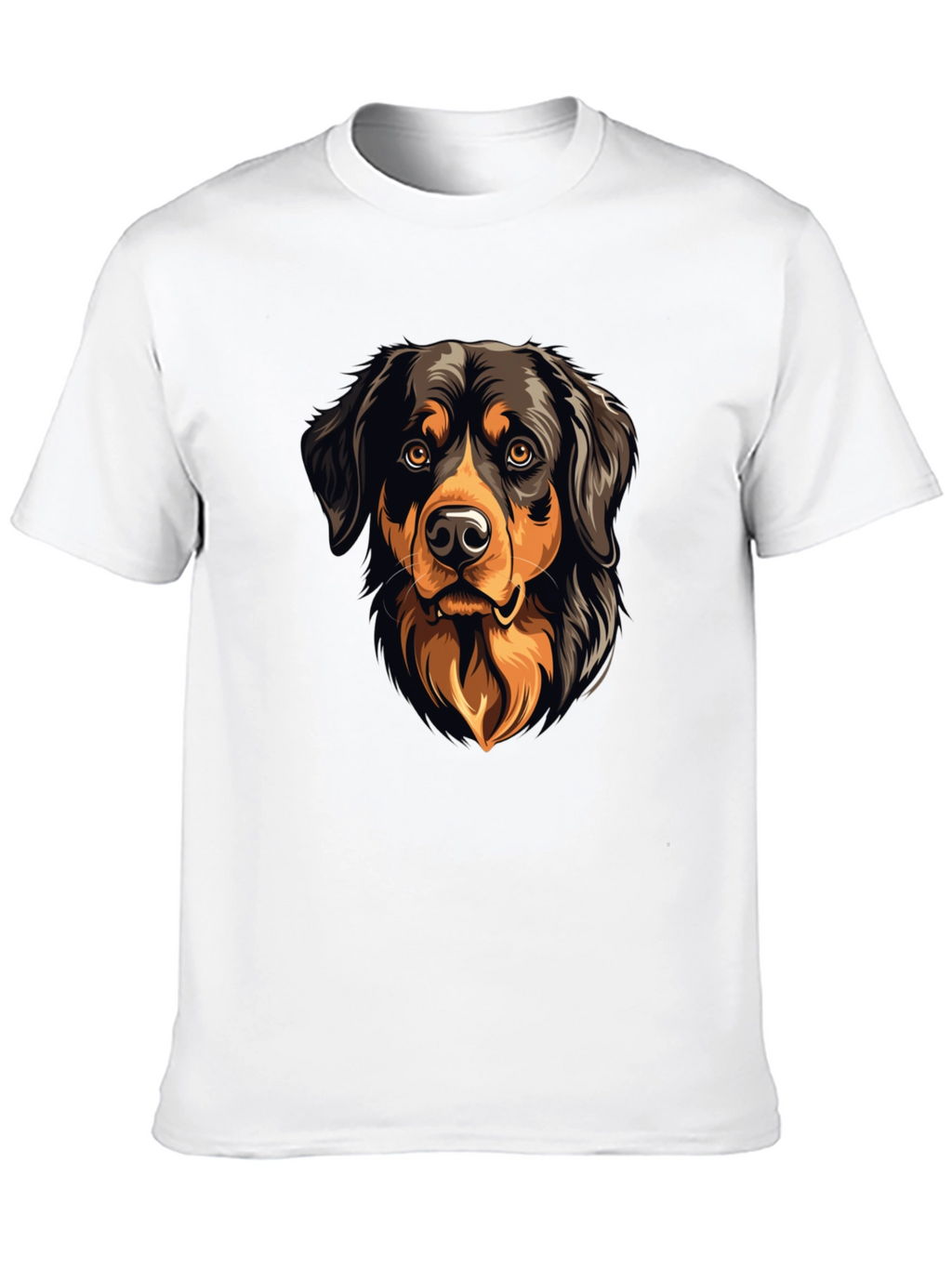 Dog Graphic Black T-Shirt