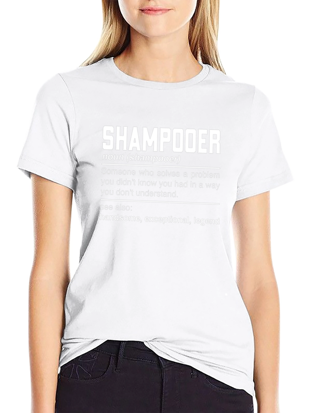 Shampooder Definition T-Shirt - Humorous Problem Solver Tee