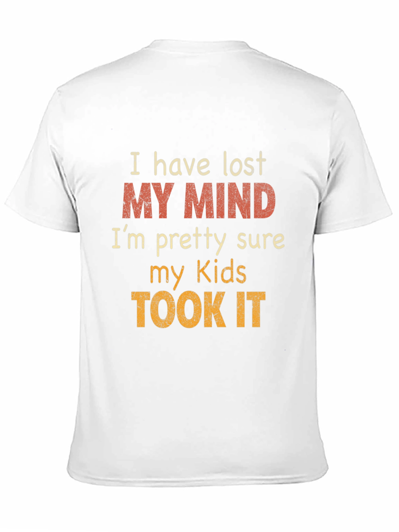 Lost My Mind Kids T-Shirt: Funny Novelty Graphic Tee