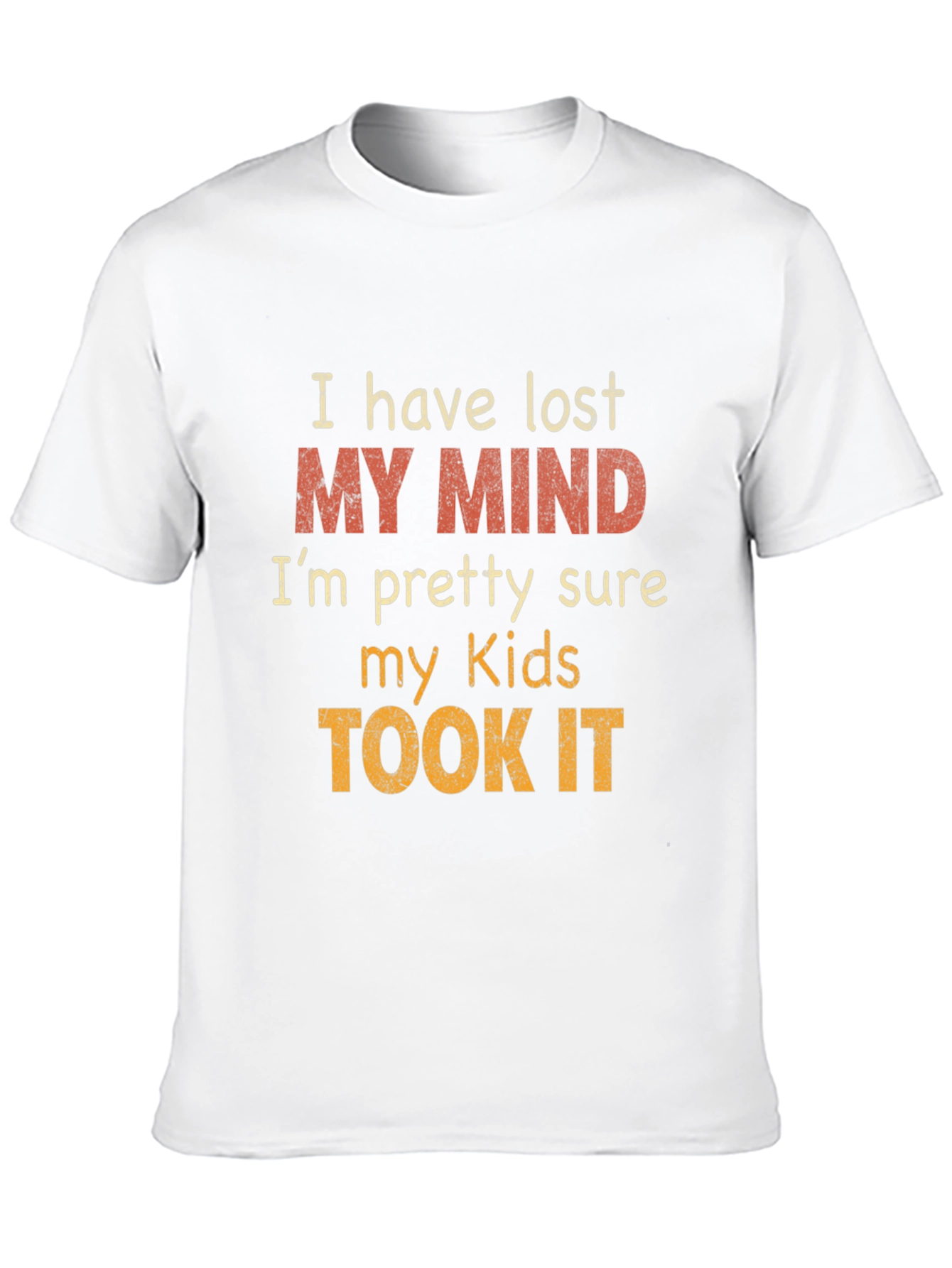 Lost My Mind Kids T-Shirt: Funny Novelty Graphic Tee