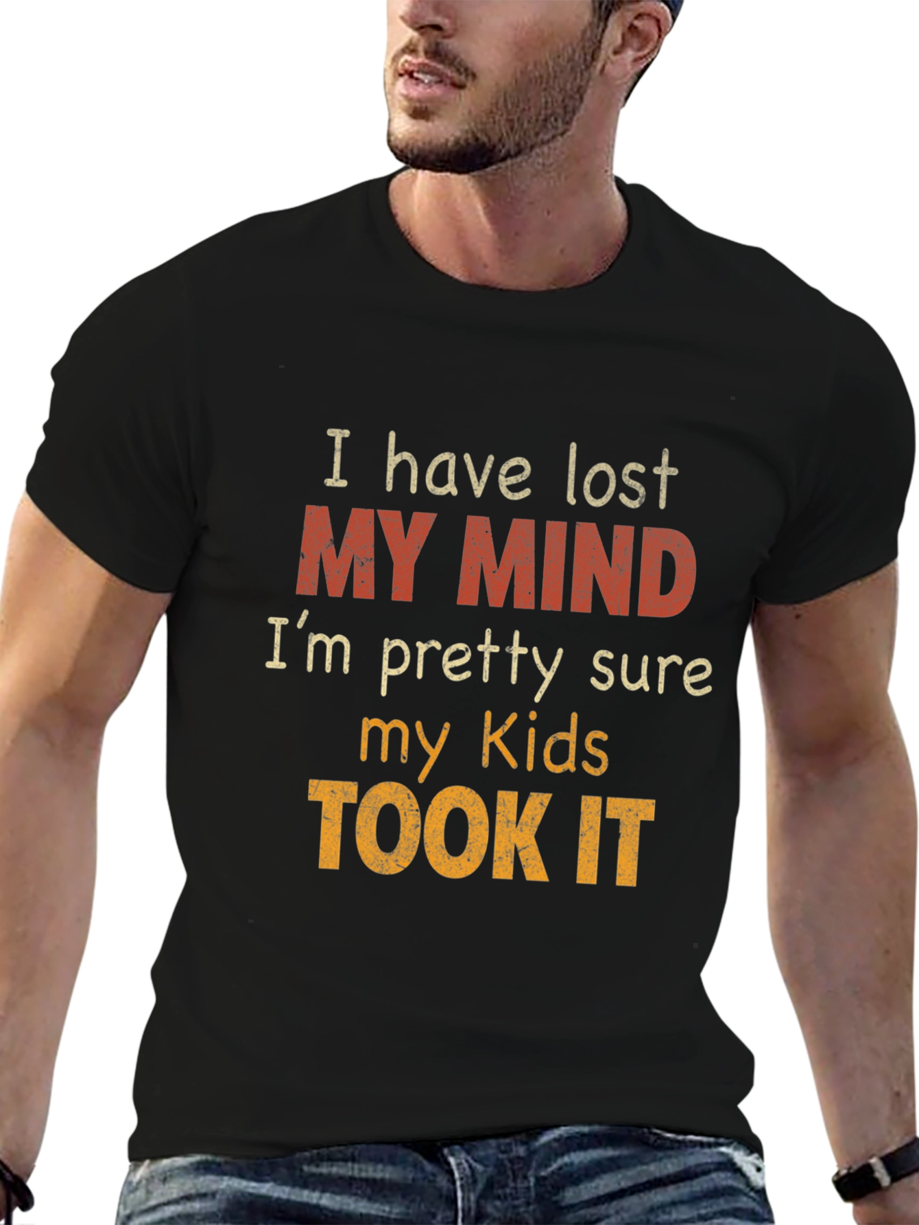Lost My Mind Kids T-Shirt: Funny Novelty Graphic Tee