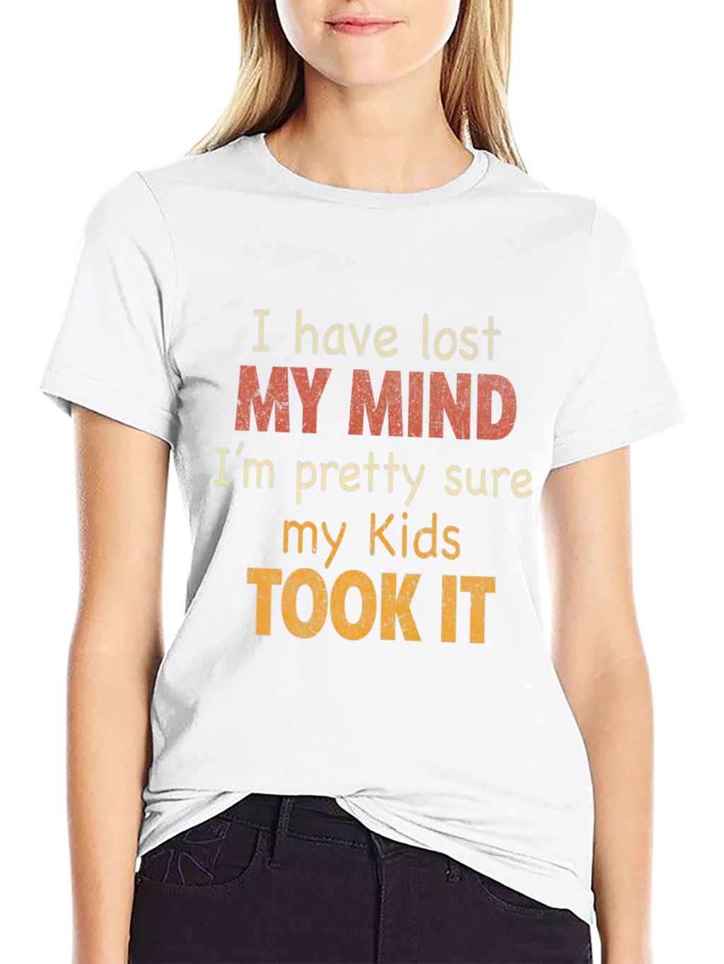 Lost My Mind Kids T-Shirt: Funny Novelty Graphic Tee