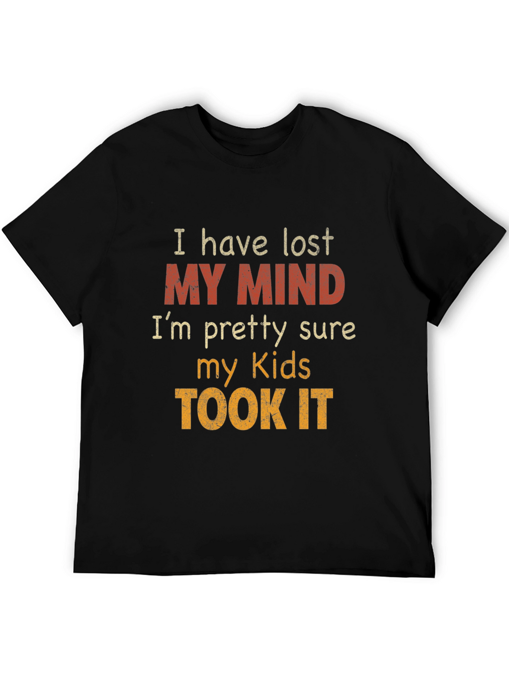 Lost My Mind Kids T-Shirt: Funny Novelty Graphic Tee