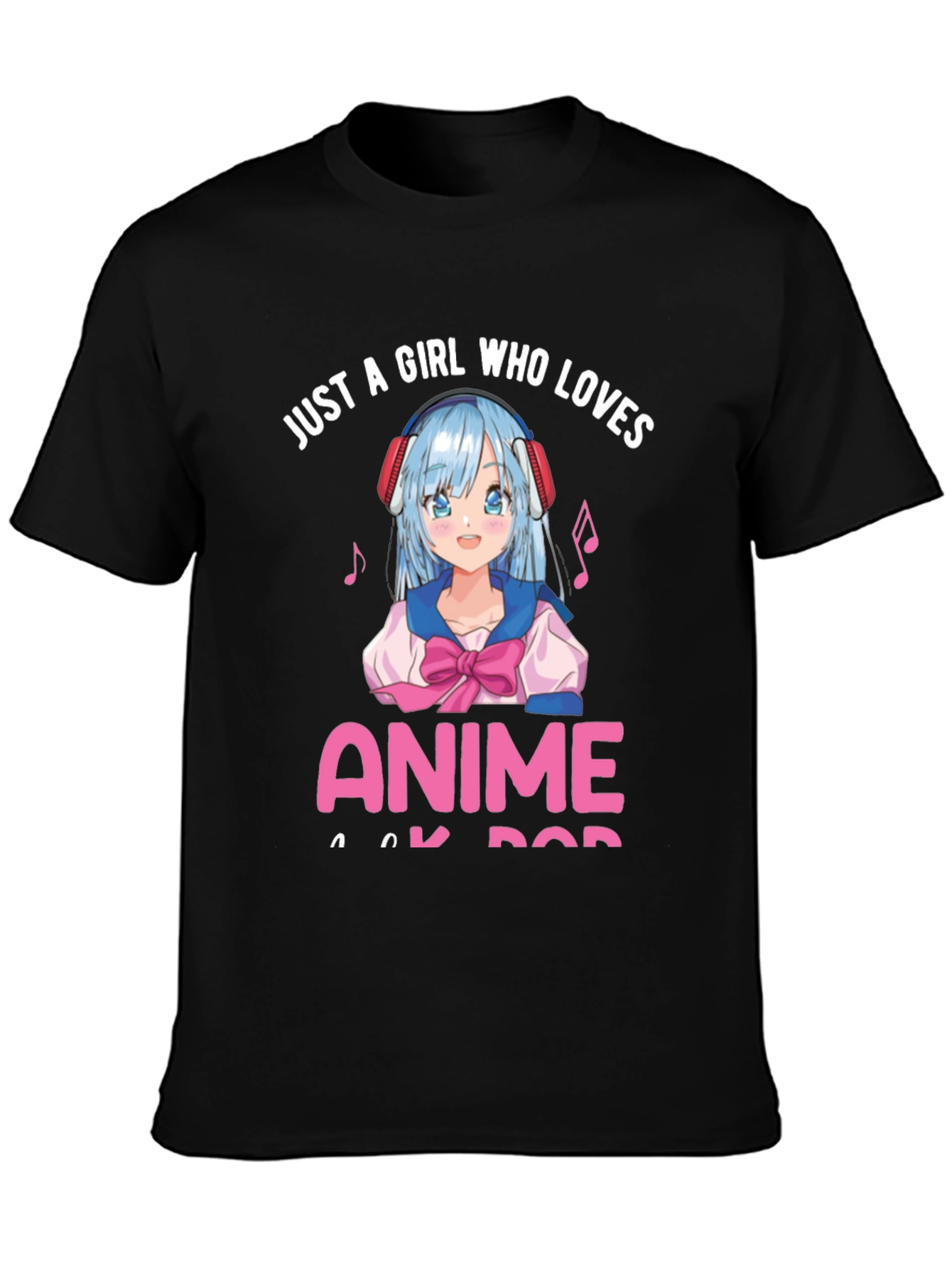 Anime Lover T-Shirt - Just a Girl Who Loves Anime