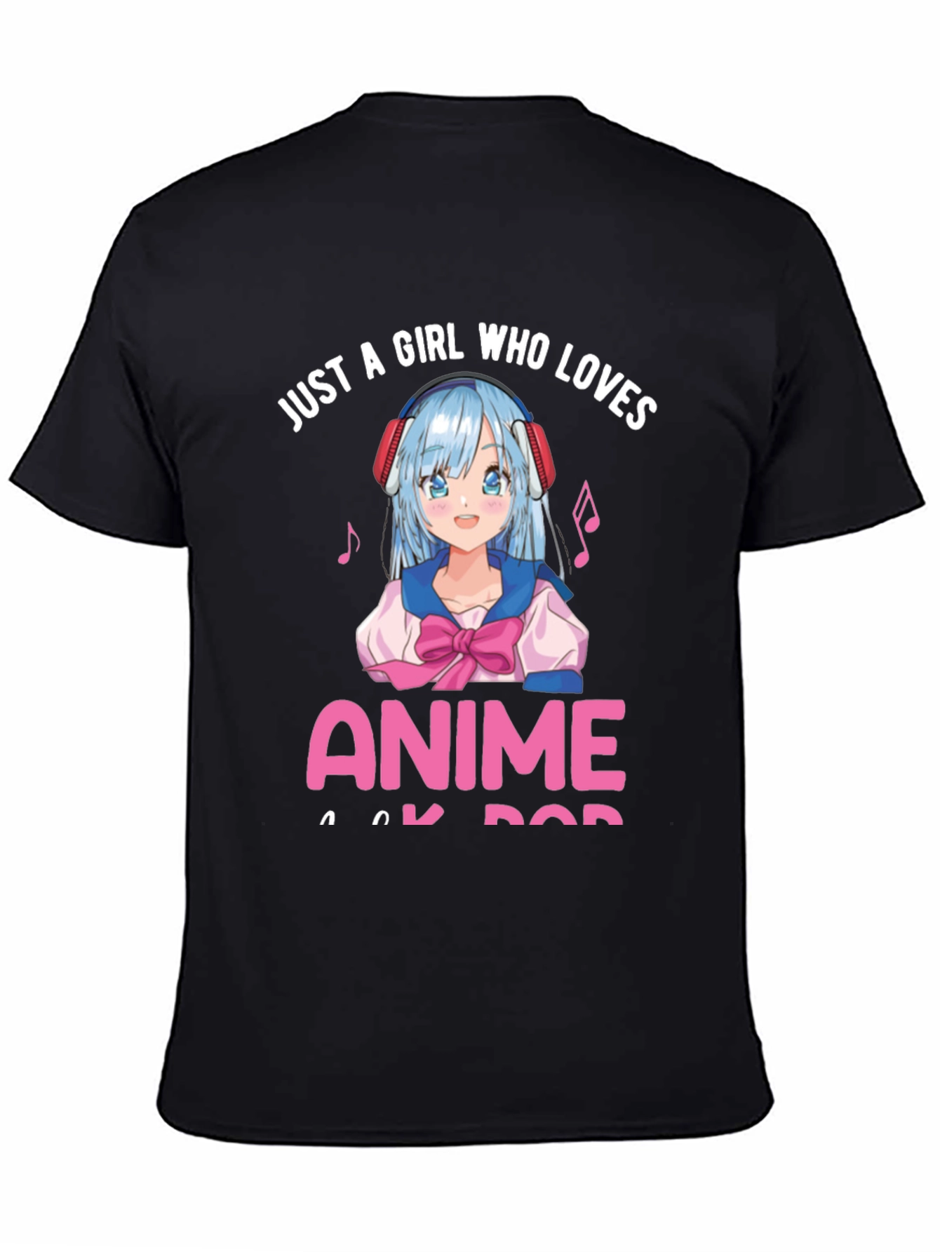 Anime Lover T-Shirt - Just a Girl Who Loves Anime