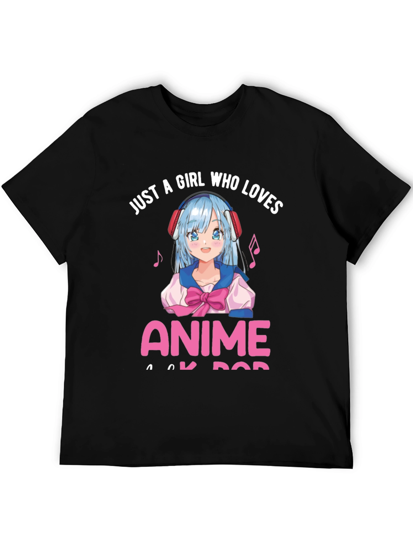 Anime Lover T-Shirt - Just a Girl Who Loves Anime
