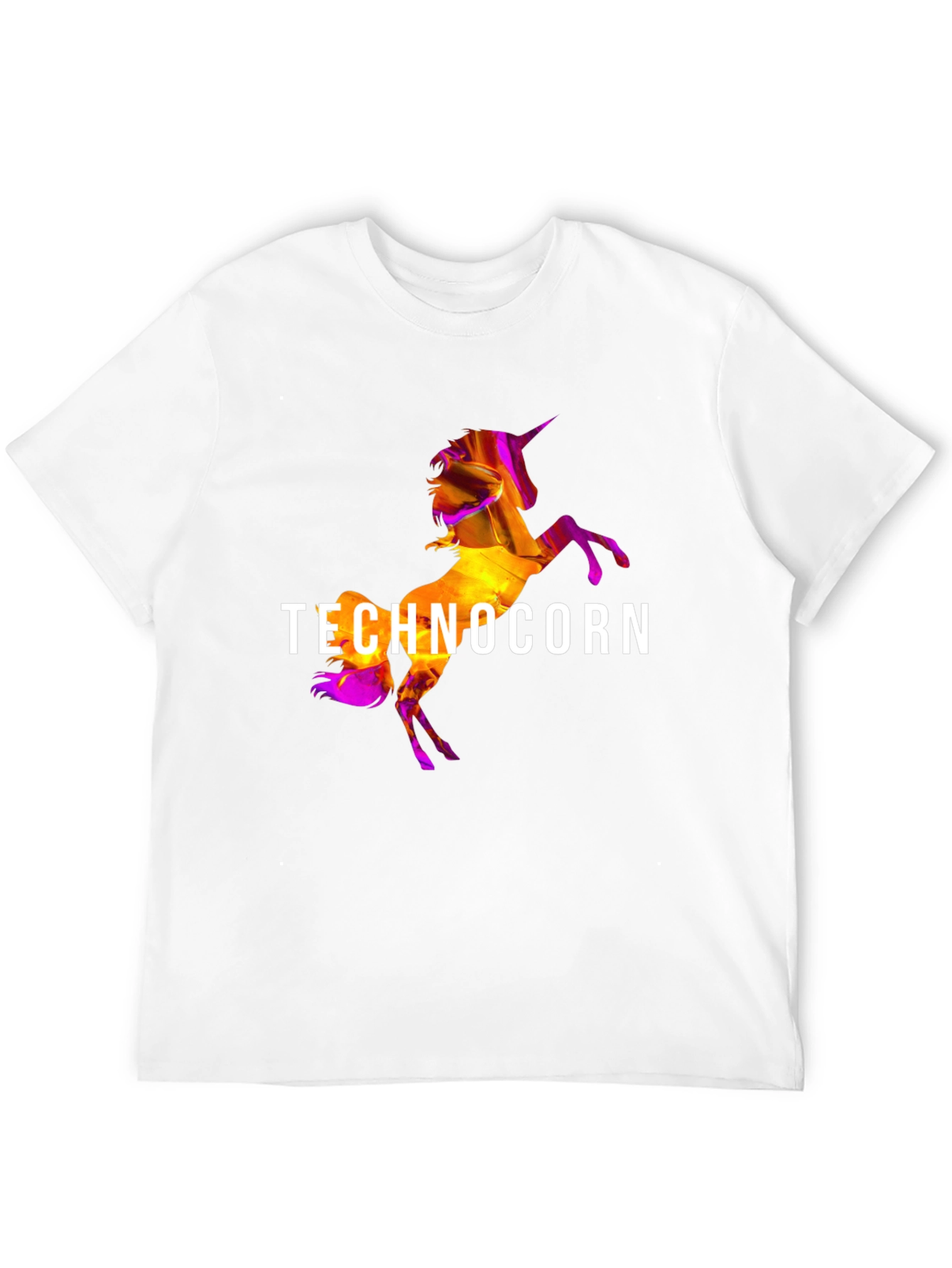 Technocorn Black T-Shirt
