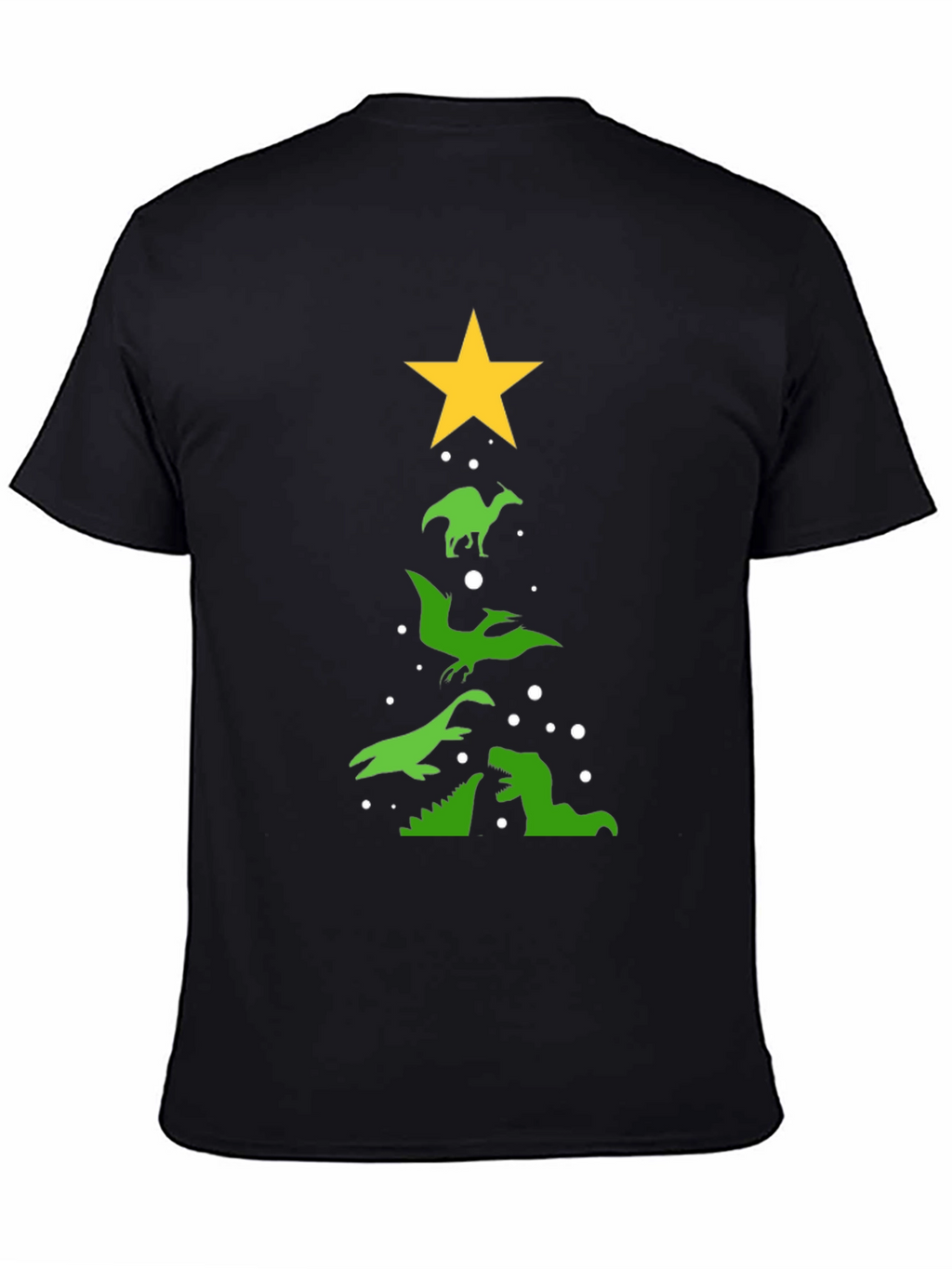 Dinosaur Christmas Tree T-Shirt