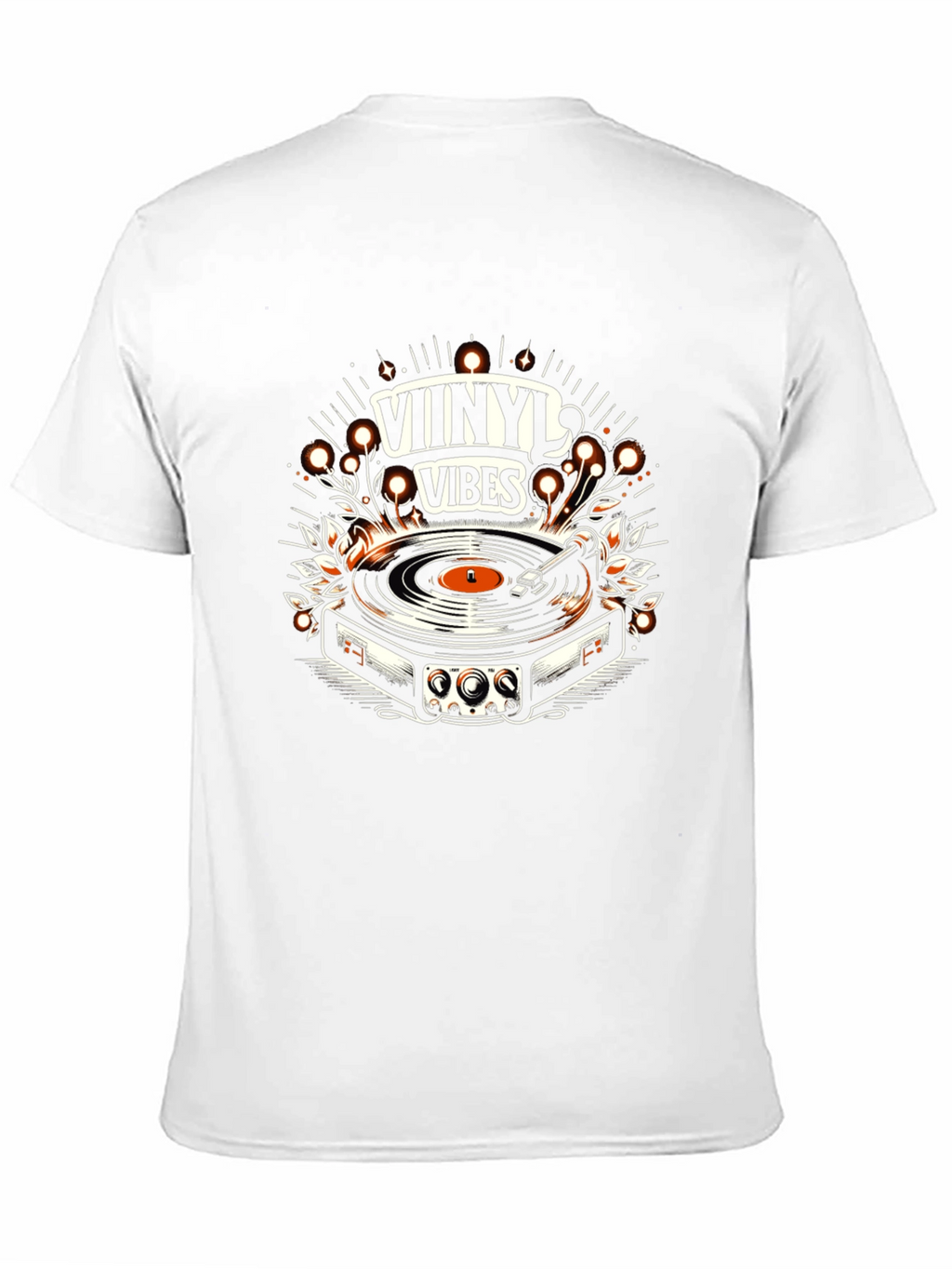 Vinyl Vibes Graphic Tee - Music Lover T-Shirt