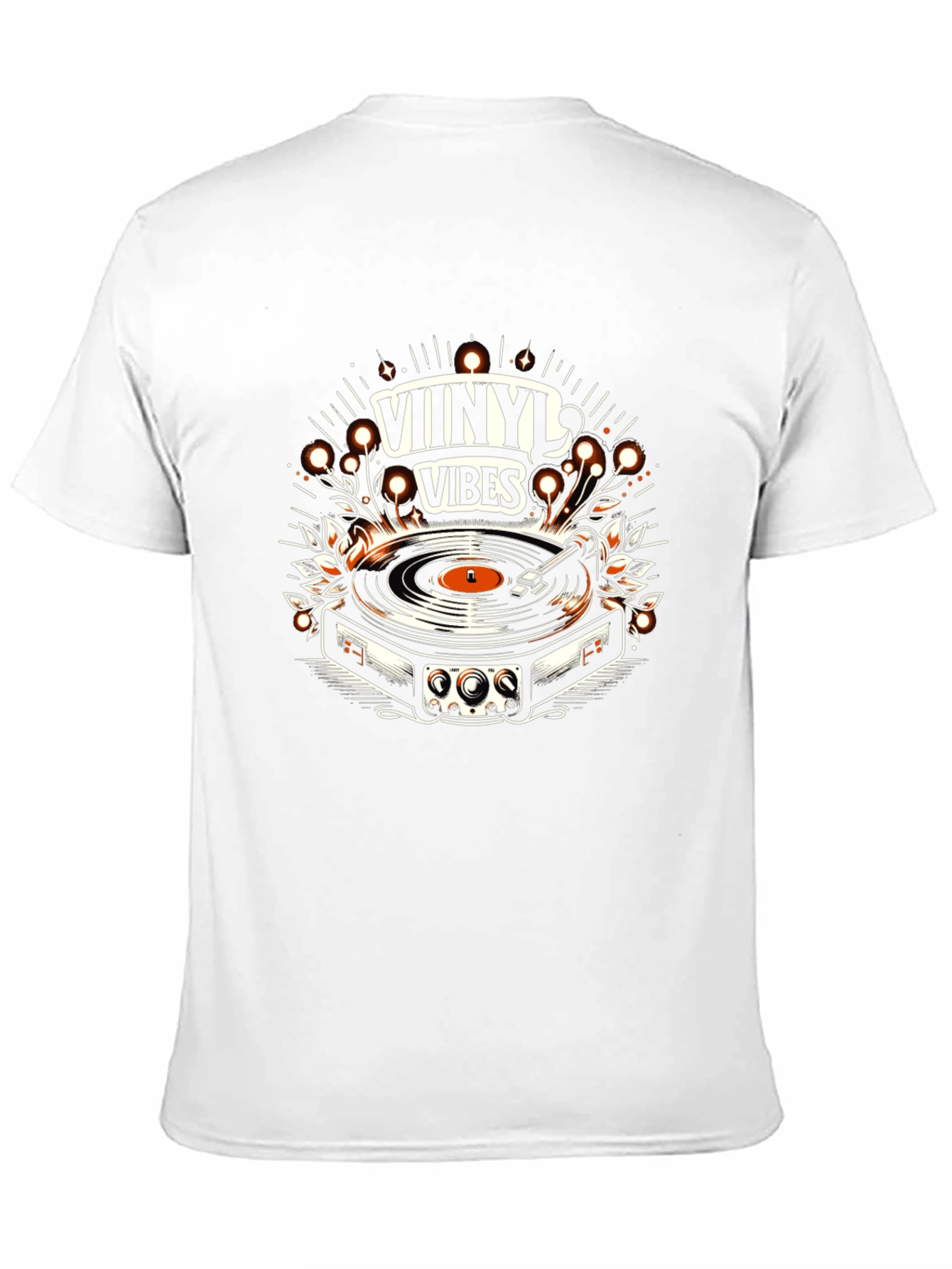 Vinyl Vibes Graphic Tee - Music Lover T-Shirt