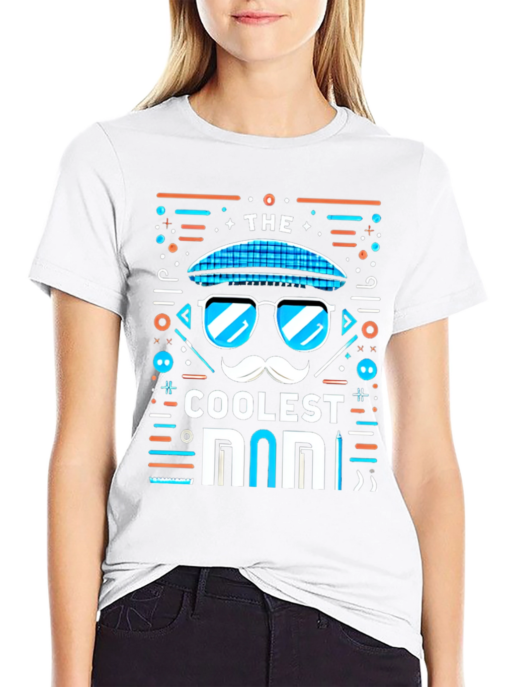 The Coolest Dad T-Shirt Fathers Day Tee