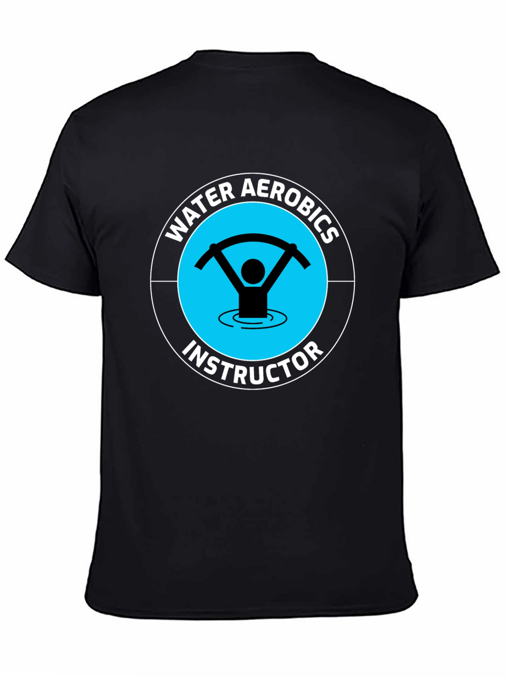 Water Aerobics Instructor Graphic T-Shirt