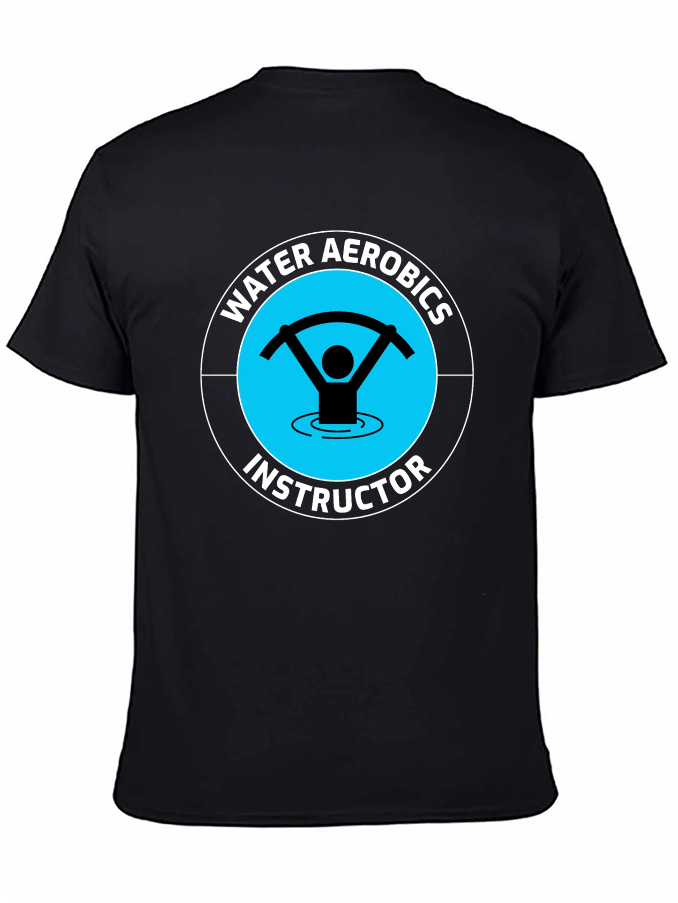 Water Aerobics Instructor Graphic T-Shirt