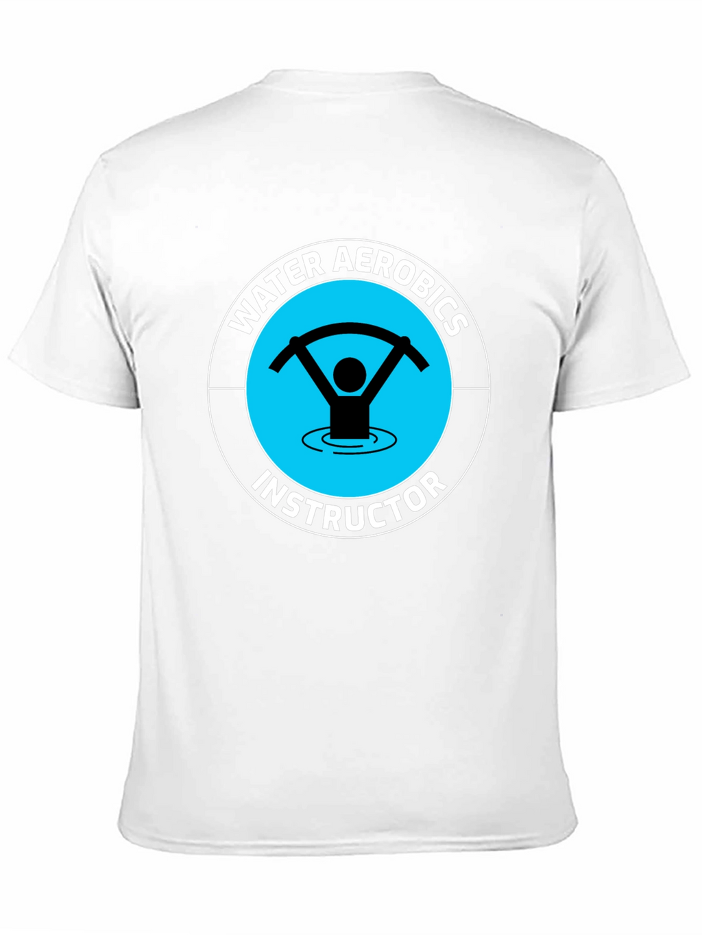 Water Aerobics Instructor Graphic T-Shirt