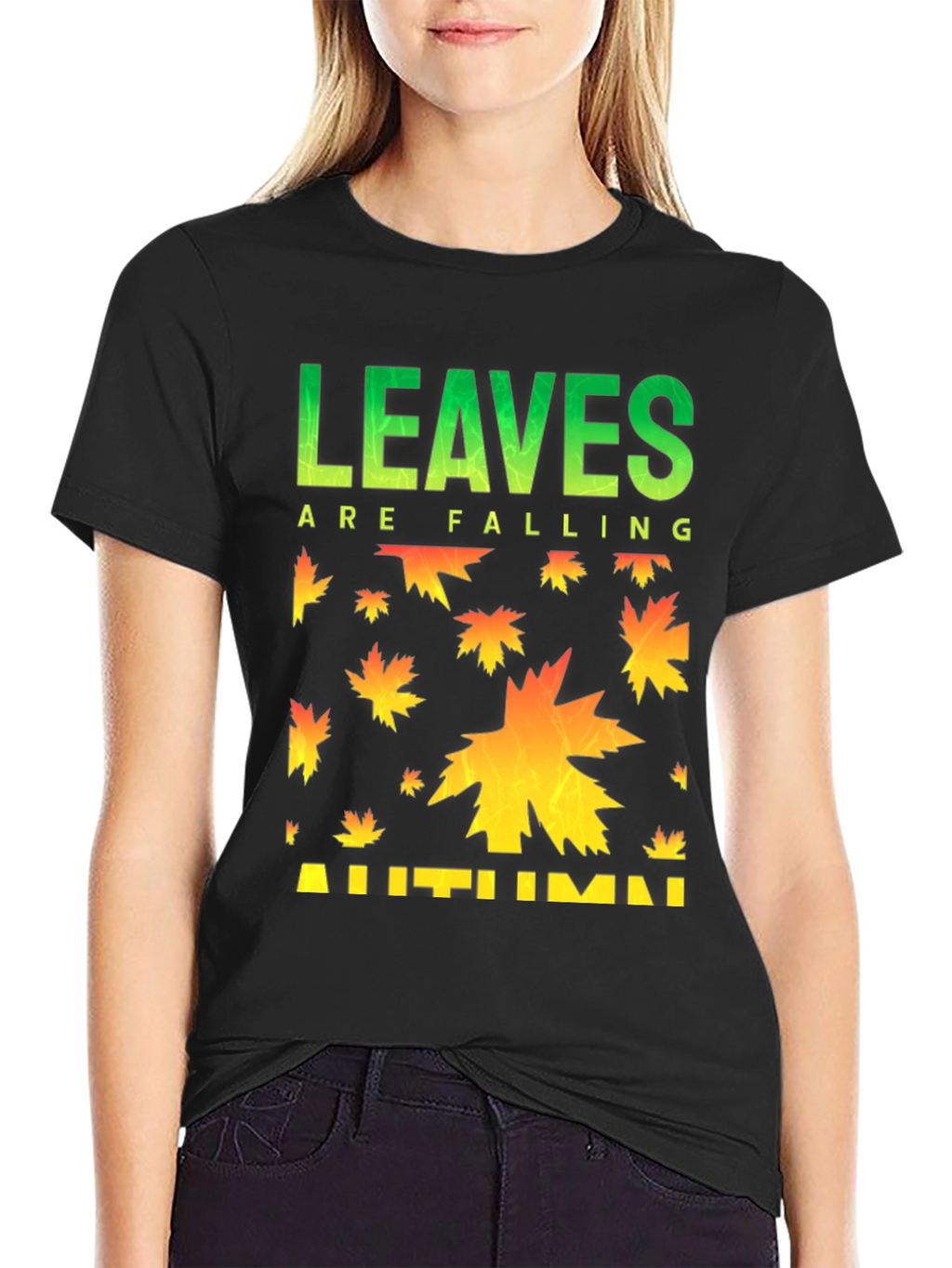 Autumn Leaves T-Shirt: Fall Season Tee