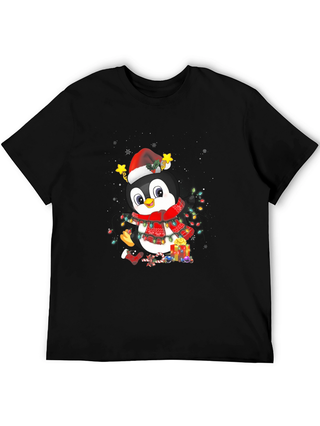 Festive Penguin Christmas T-Shirt