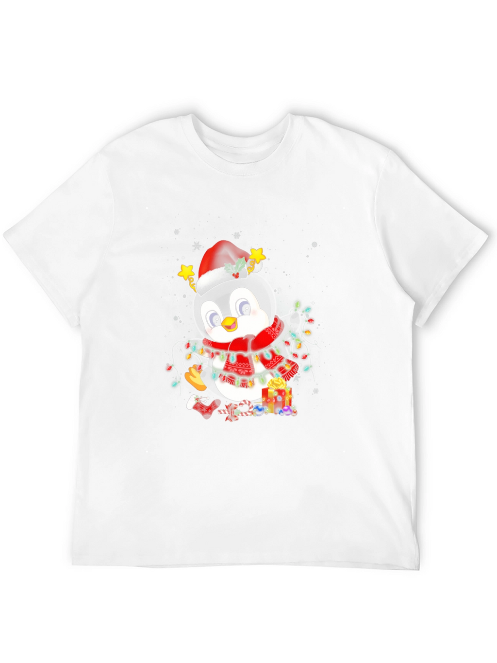 Festive Penguin Christmas T-Shirt
