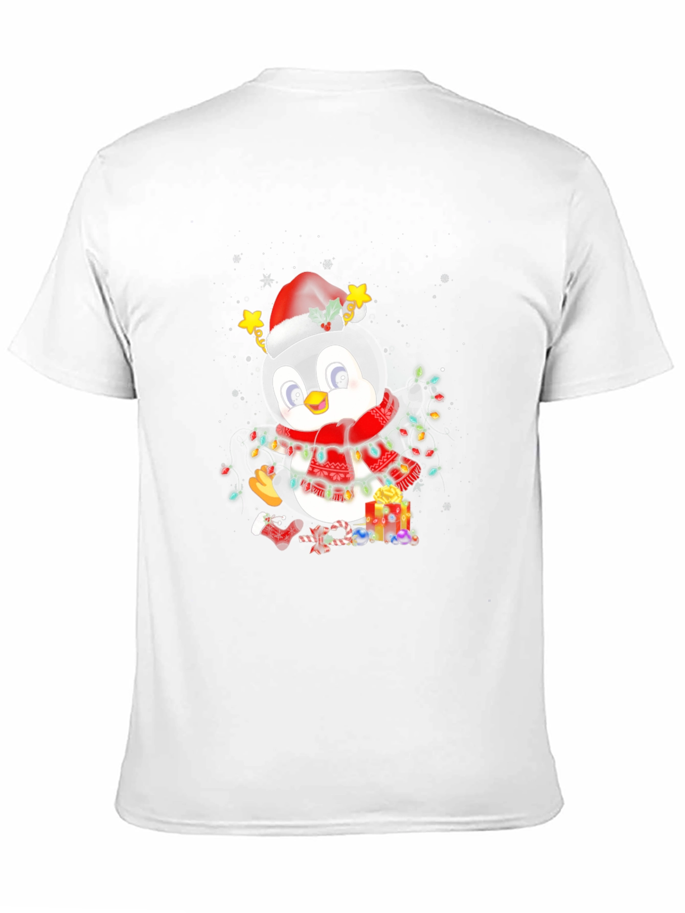 Festive Penguin Christmas T-Shirt